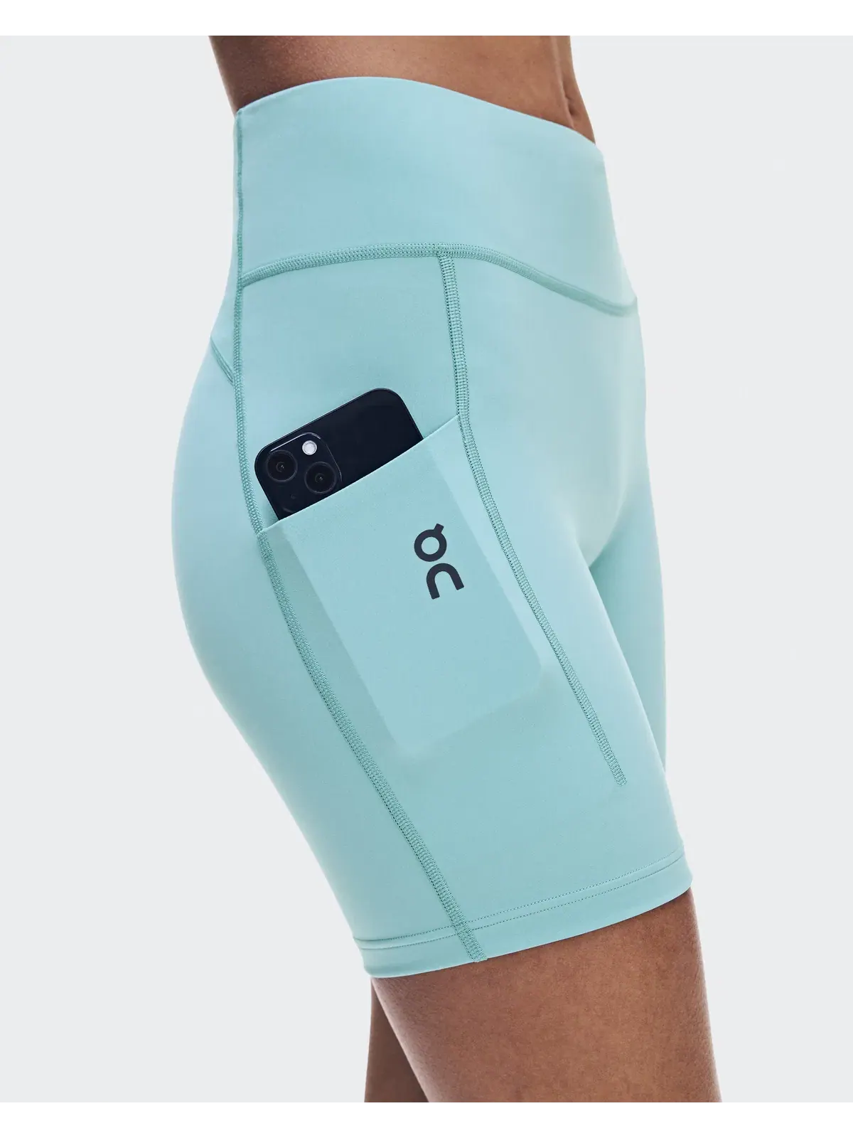 Женские беговые шорты-леггинсы с карманами Performance Tights Short On — 9