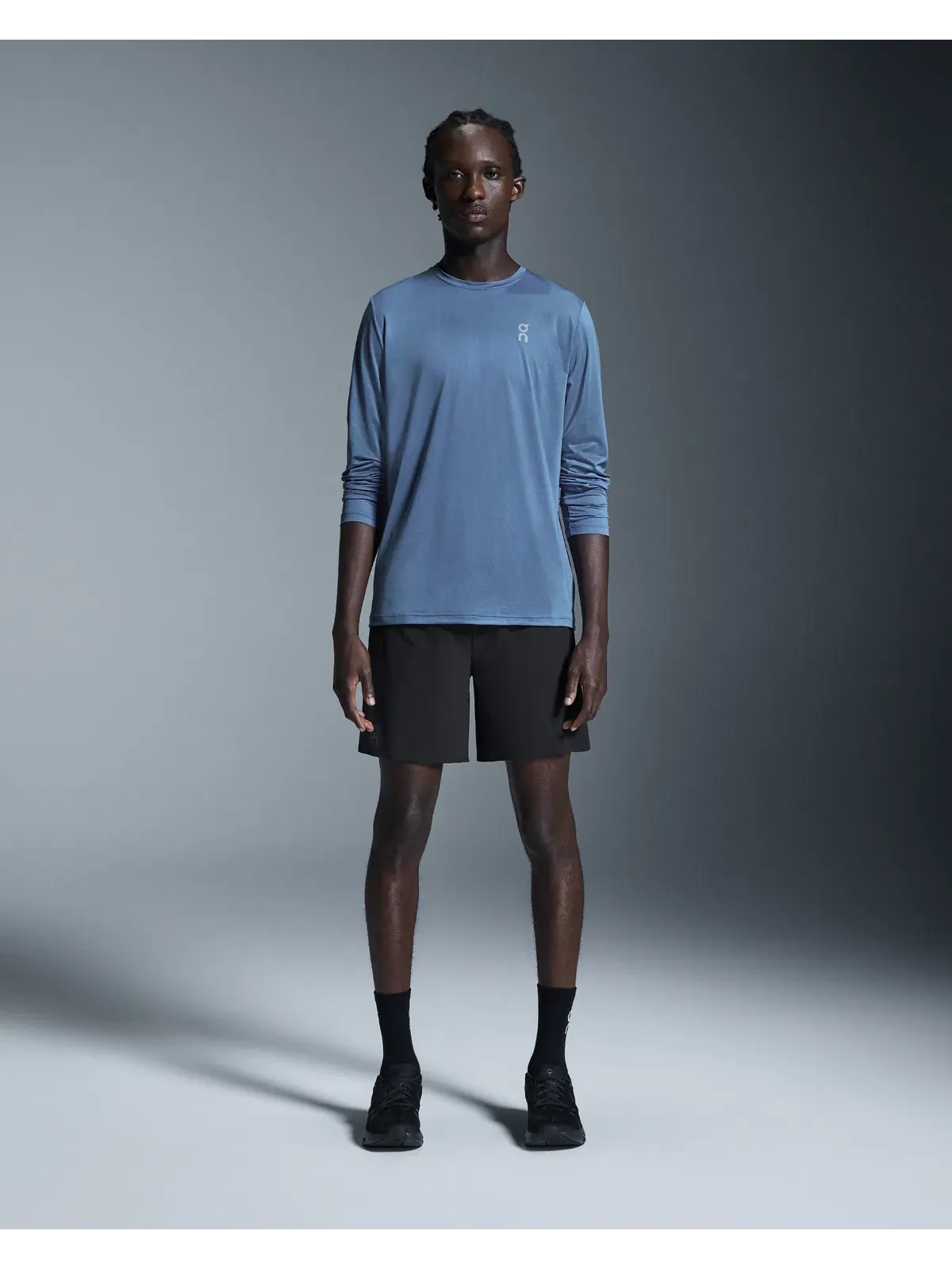 Мужские спортивные шорты 18 см с четырехсторонней эластичностью Performance Shorts On Black — 2