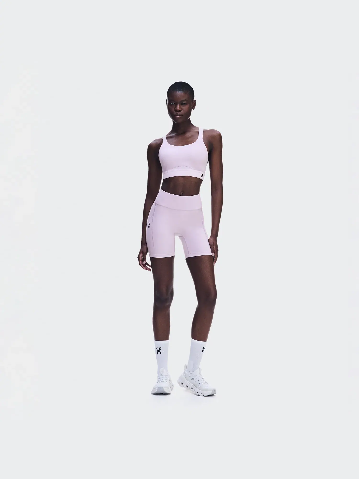 Женские беговые шорты-леггинсы с посадкой Close Performance Tights On, Foxglove — 11