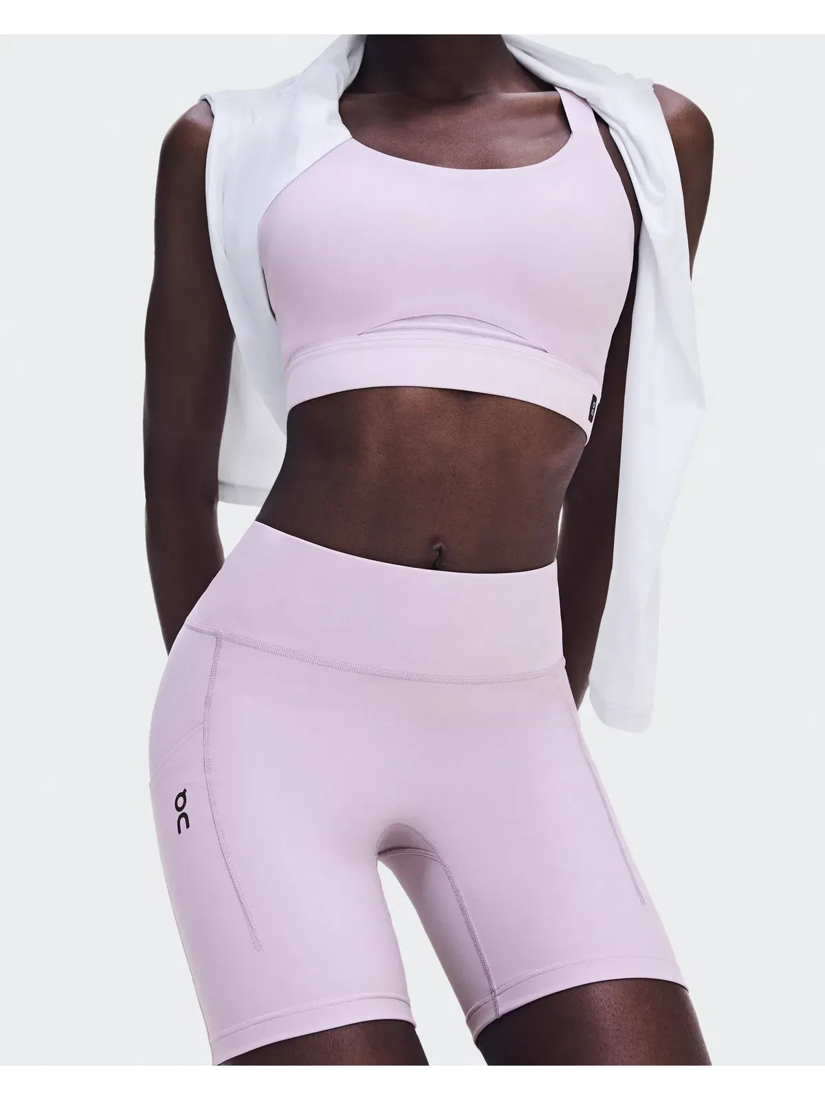 Женские беговые шорты-леггинсы с посадкой Close Performance Tights On, Foxglove — 5