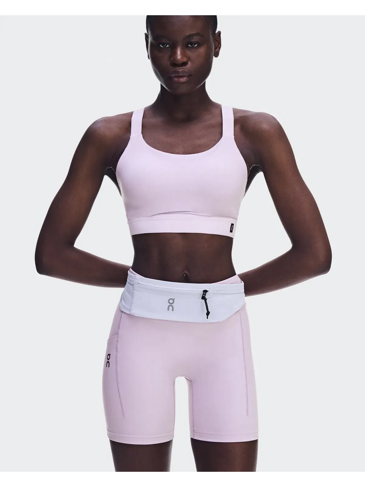 Женские беговые шорты-леггинсы с посадкой Close Performance Tights On, Foxglove — 7