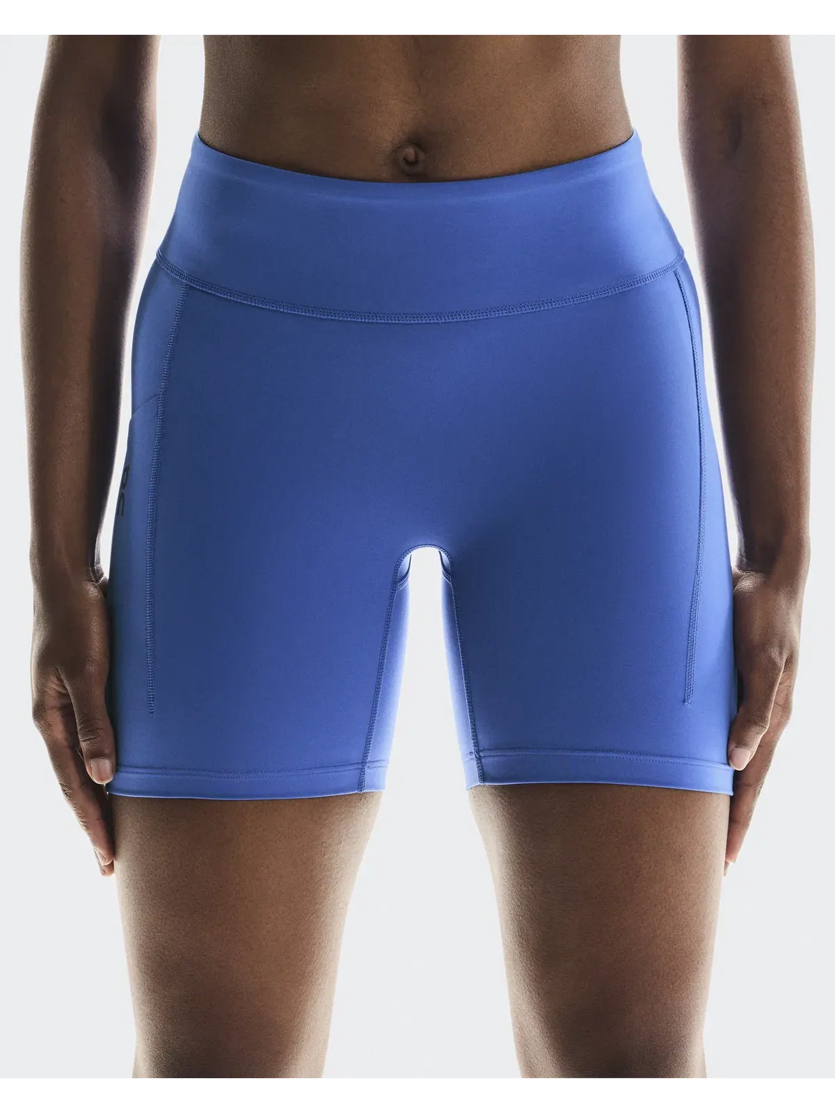 Женские беговые шорты-леггинсы с посадкой Close Performance Tights Short On, Zaffre — 5
