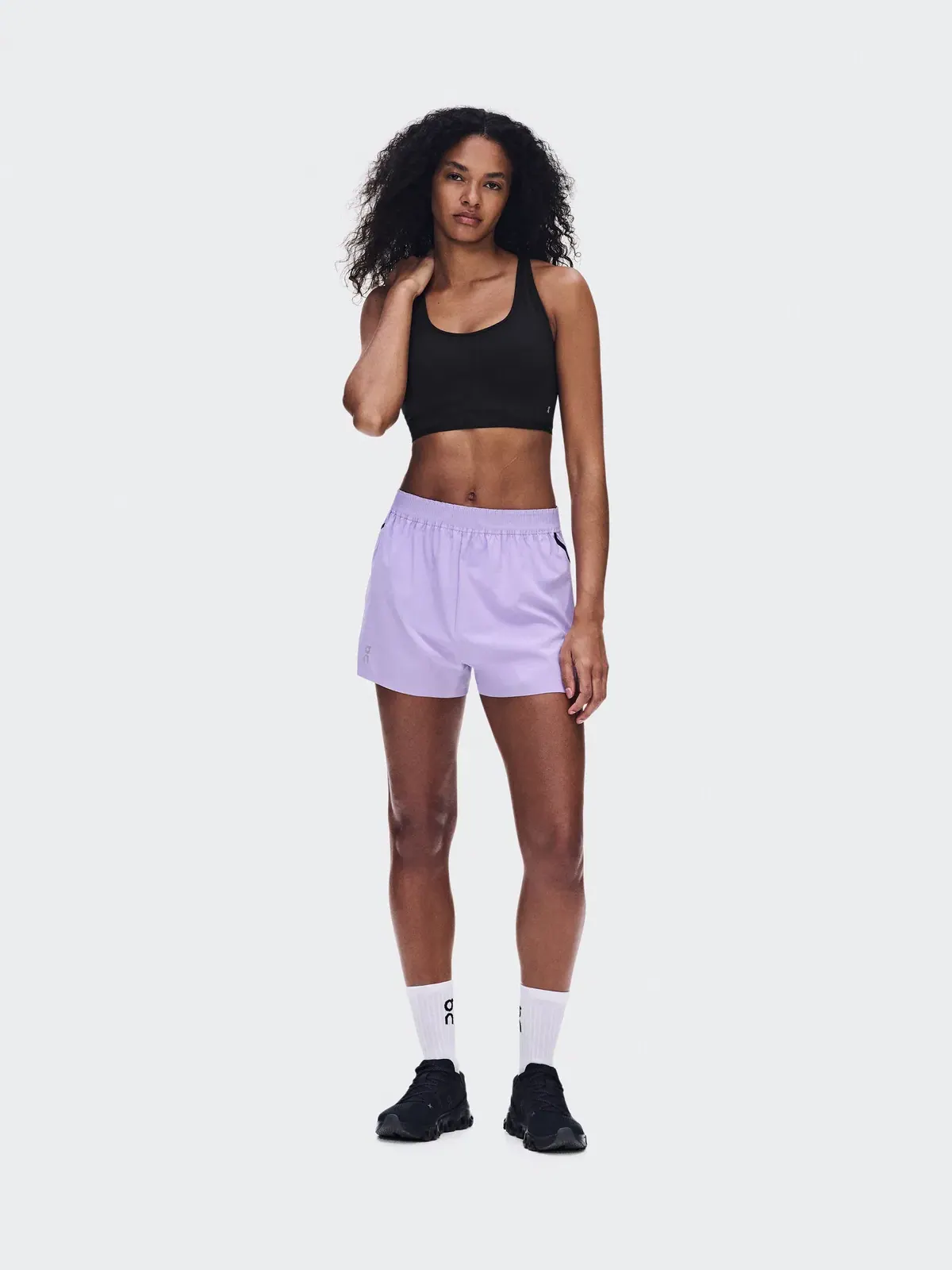 Женские спортивные шорты с эластичным поясом Train Shorts On, Bloom — 2