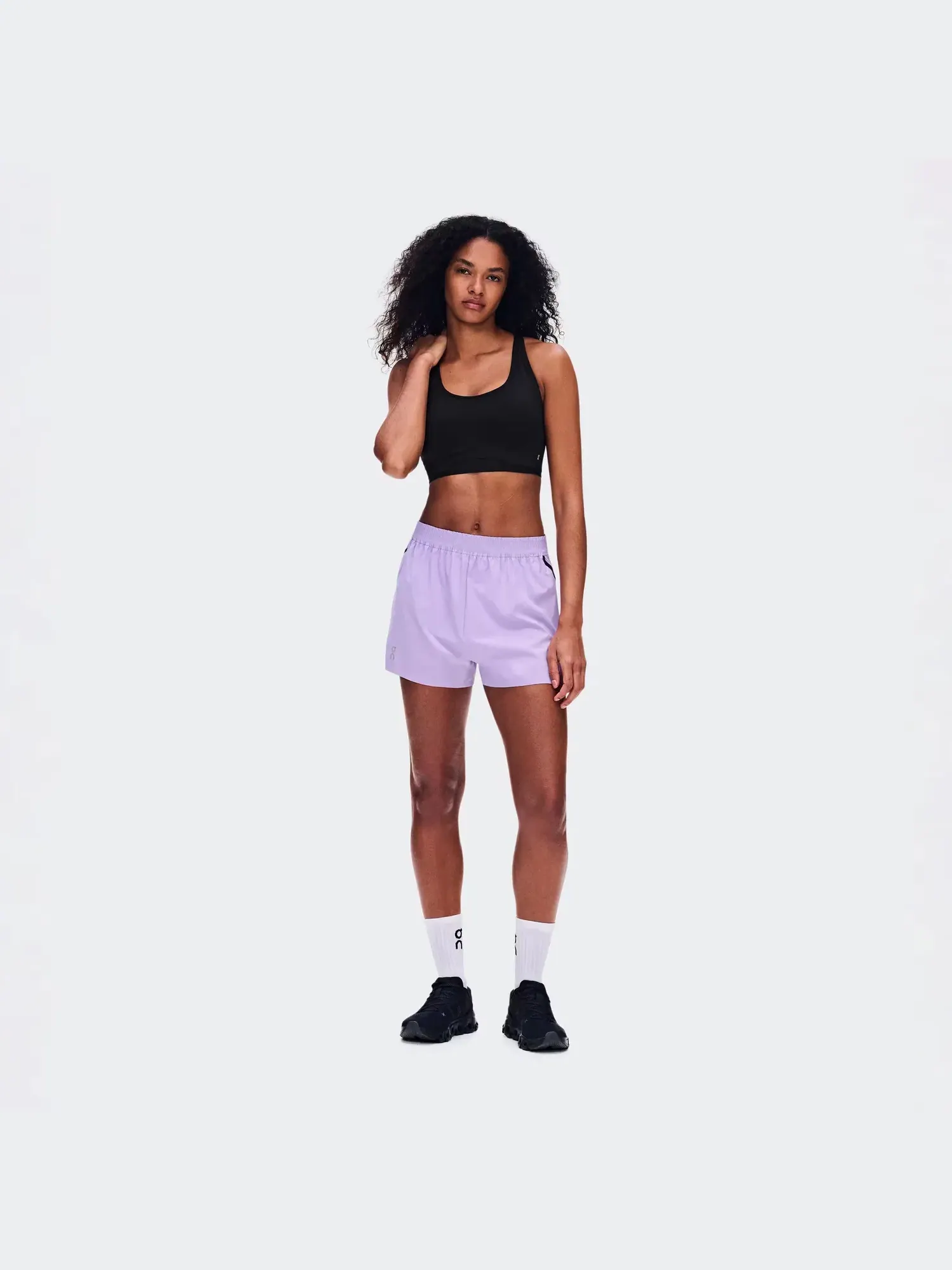 Женские спортивные шорты с эластичным поясом Train Shorts On, Bloom — 11