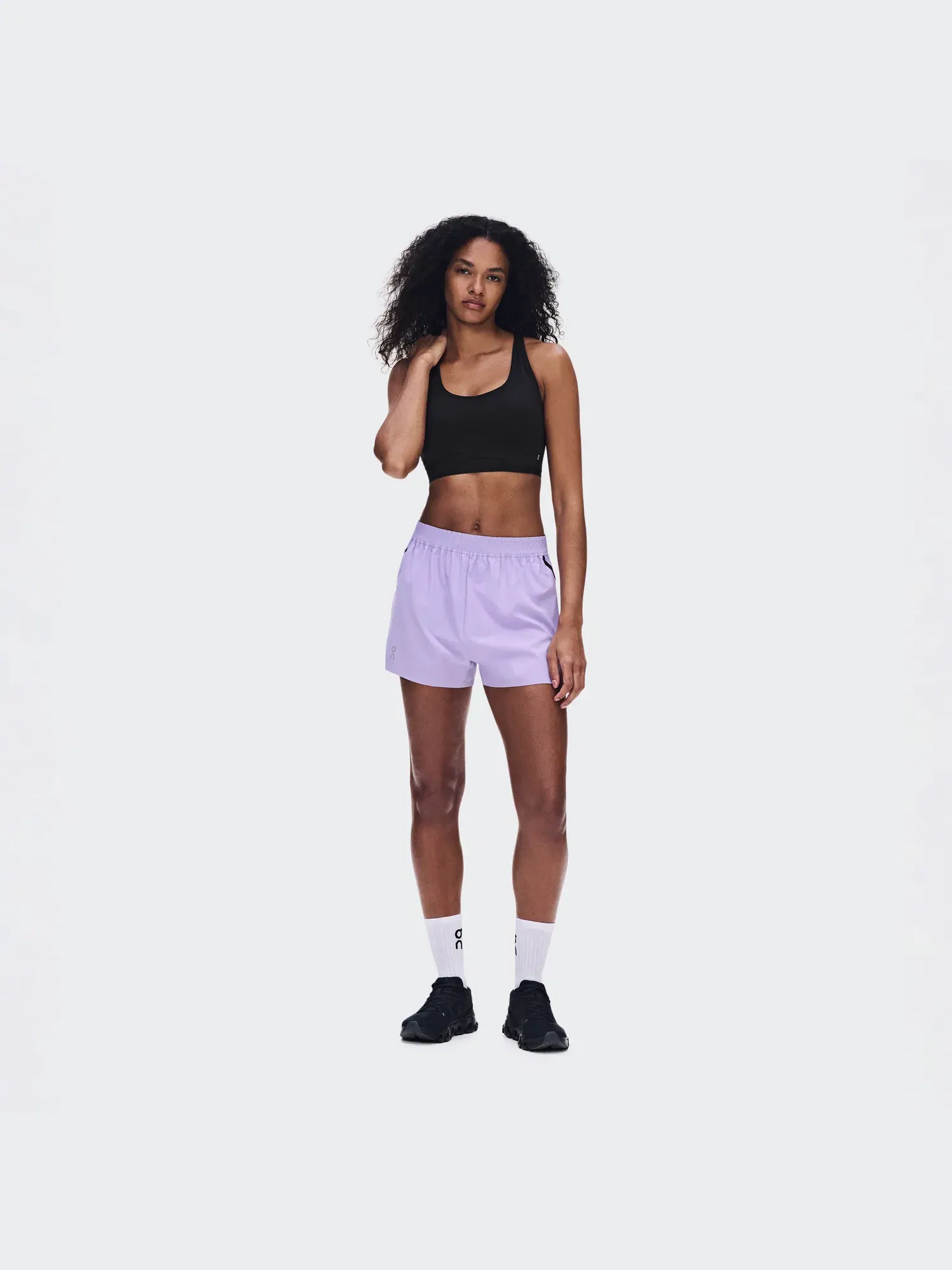 Женские спортивные шорты с эластичным поясом Train Shorts On, Bloom — 10