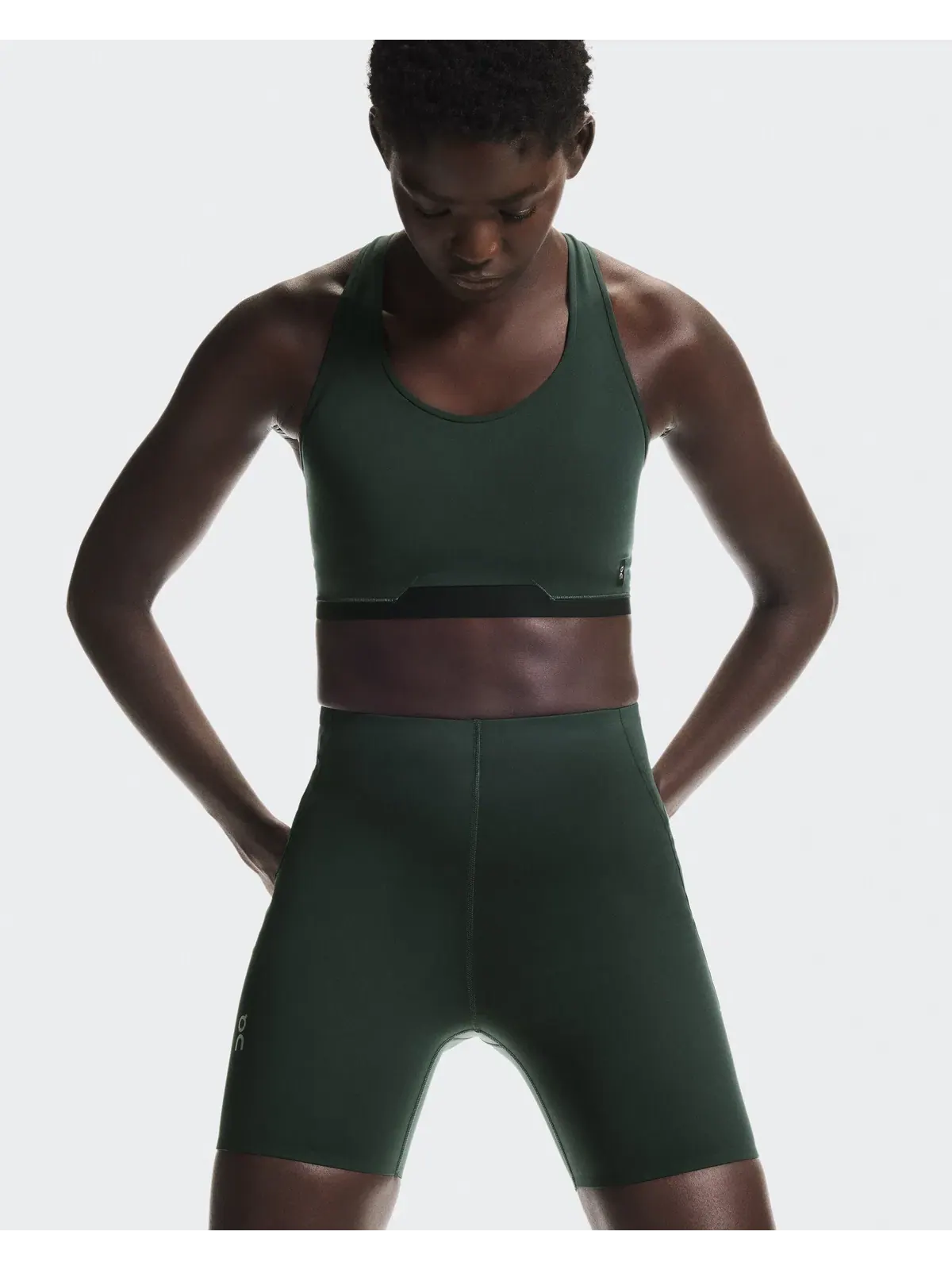 Женские шорты для тренировок с высокой посадкой Train Tights Short On — 7