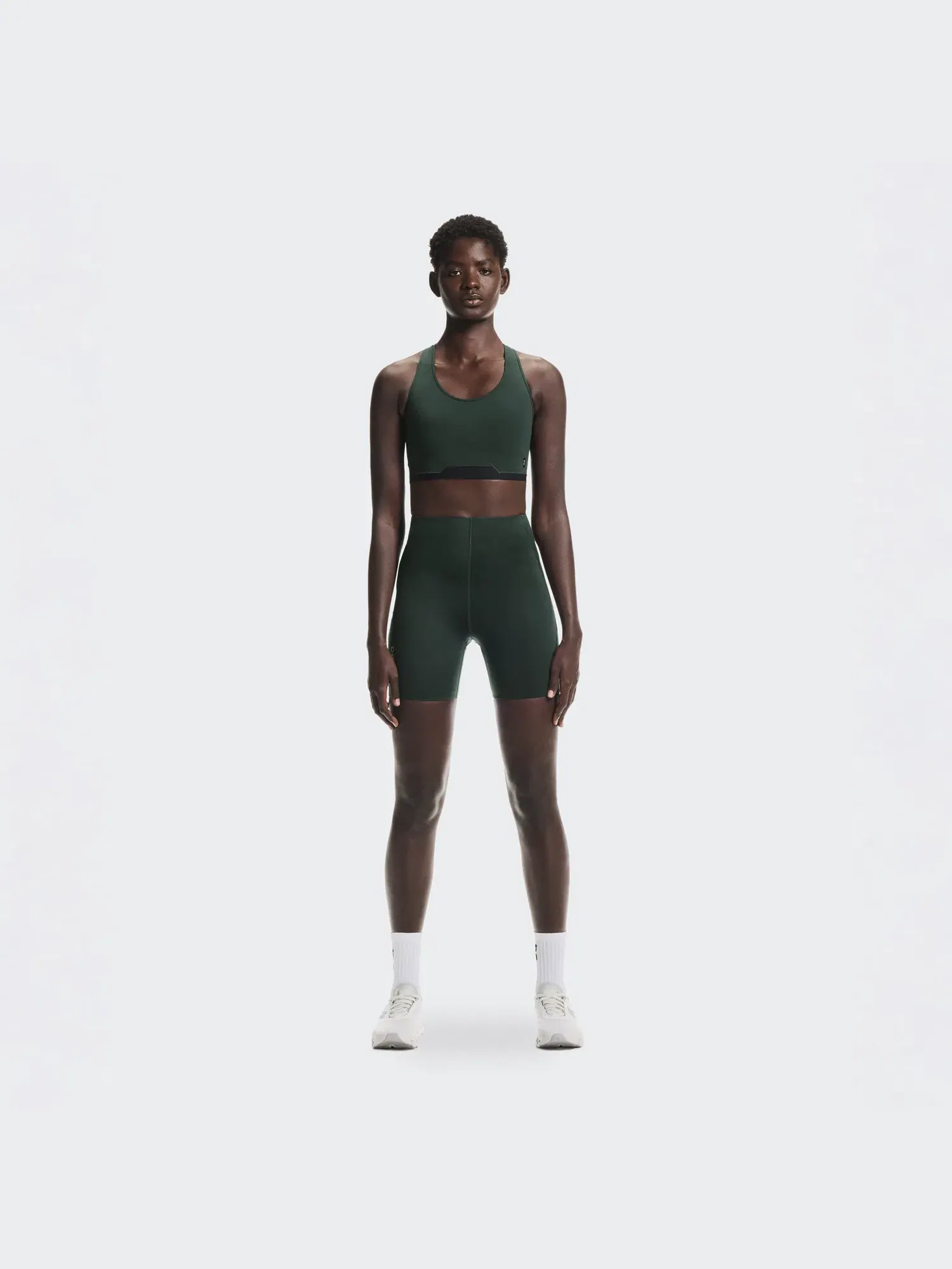 Женские шорты для тренировок с высокой посадкой Train Tights Short On — 8