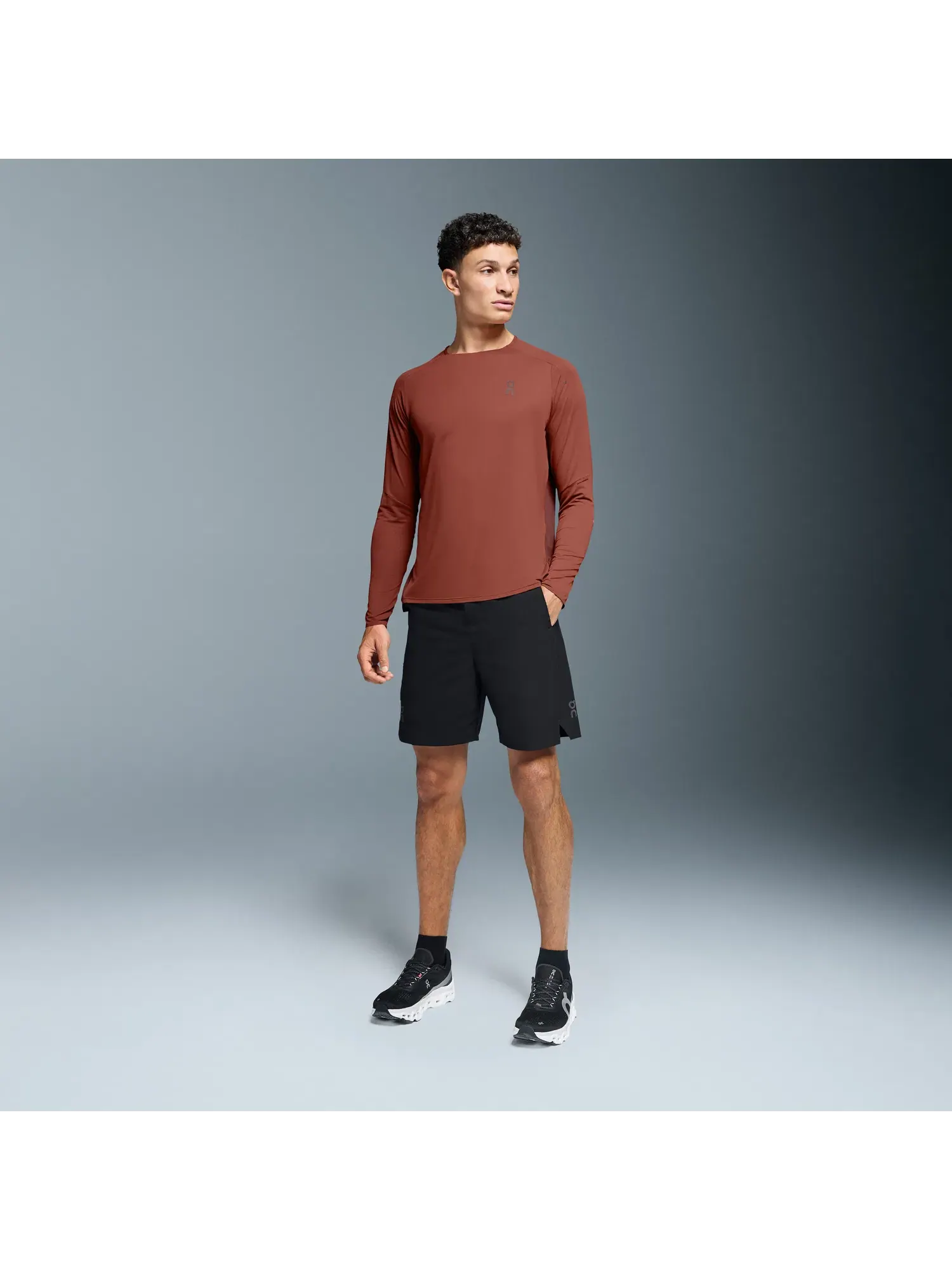 Мужские шорты для бега 2-в-1 с карманами Performance Hybrid Short On — 8