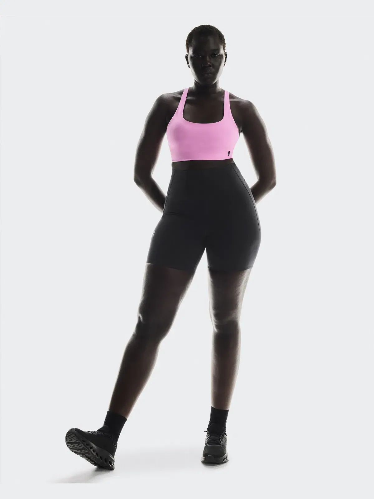 Женские шорты для тренировок с высокой посадкой Train Tights Short On — 4