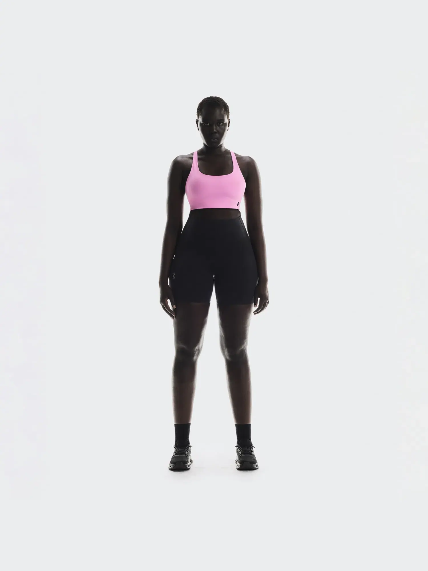 Женские шорты для тренировок с высокой посадкой Train Tights Short On — 9