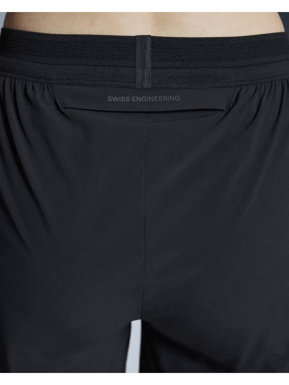 Женские шорты для бега с эластичным поясом 5" Performance Shorts On Black — 6