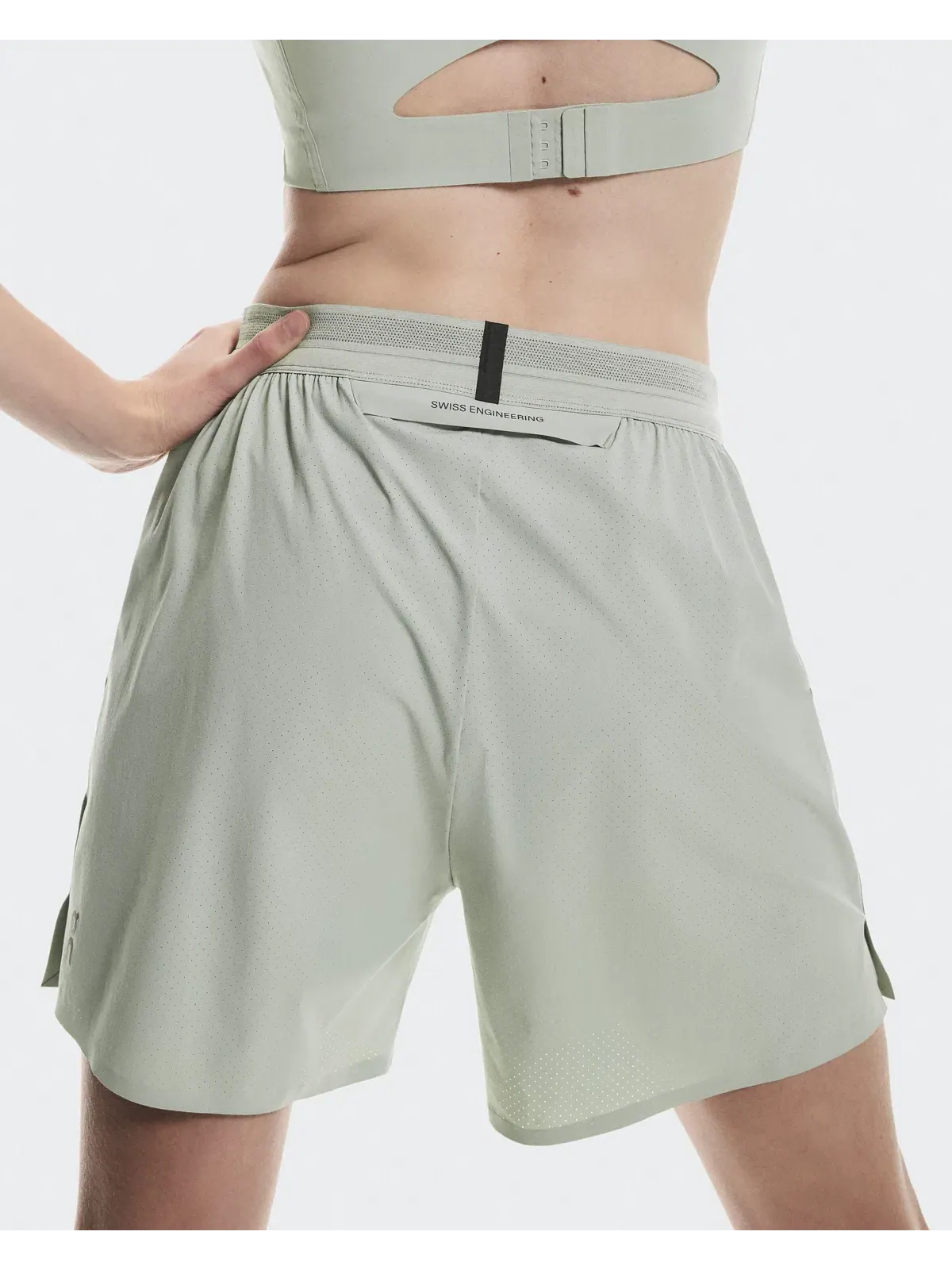 Женские беговые шорты с эластичным поясом 5" Performance Shorts On Tin — 9