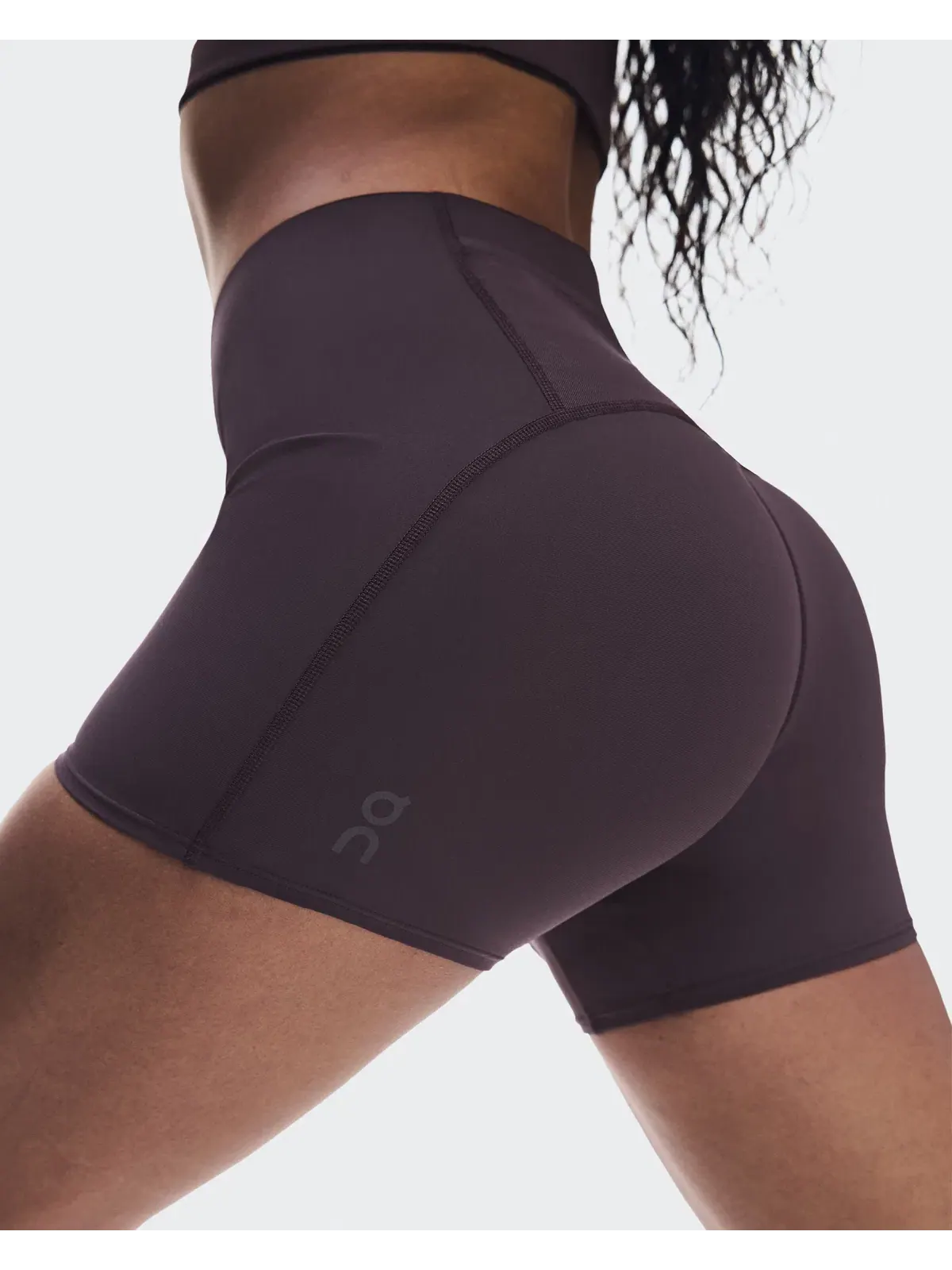 Женские шорты-леггинсы для бега с принтом Zero Short Tights On Urchin — 3