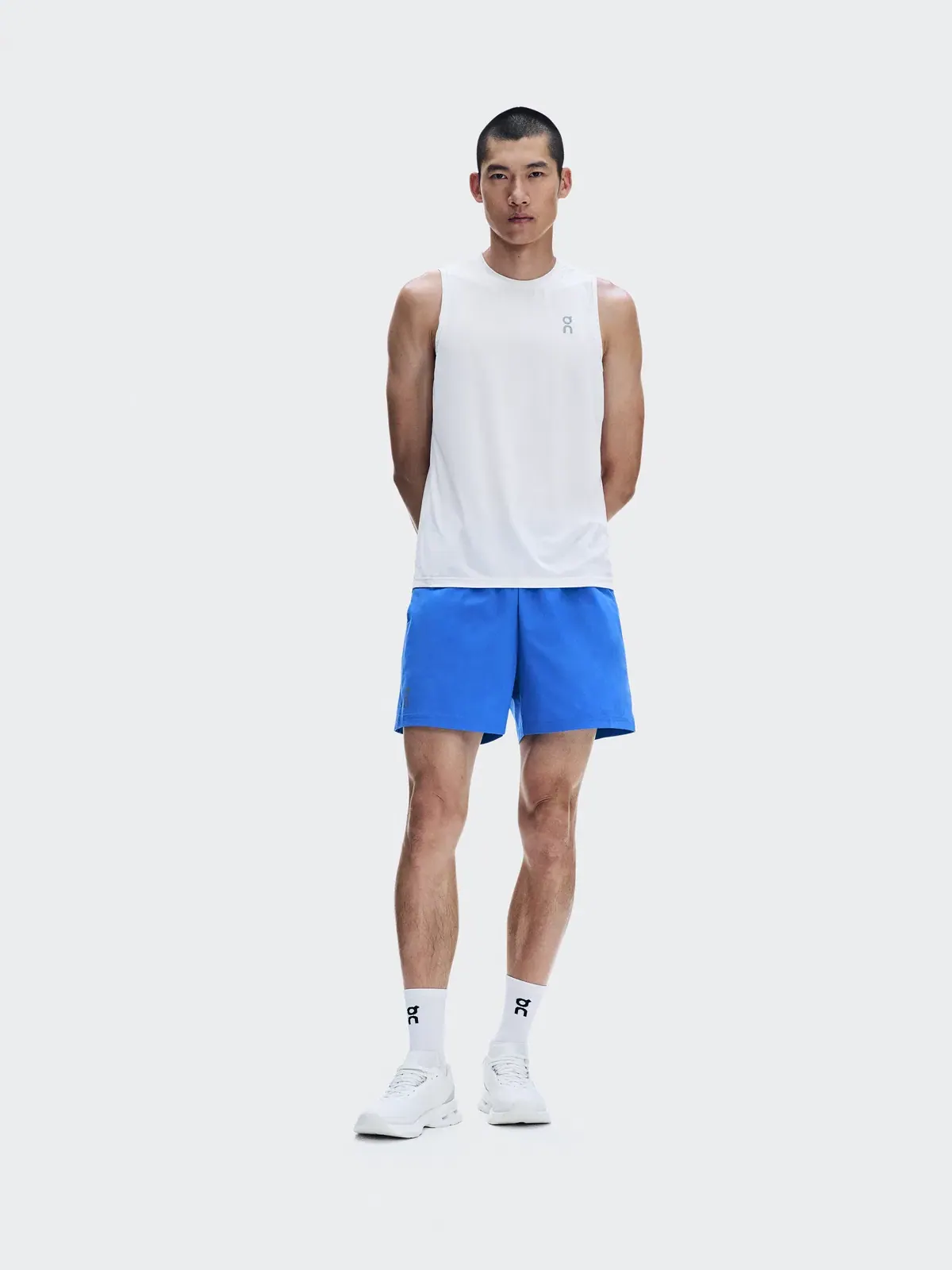 Мужские беговые шорты с внутренними плавками On 5" Core Shorts, Jay — 2