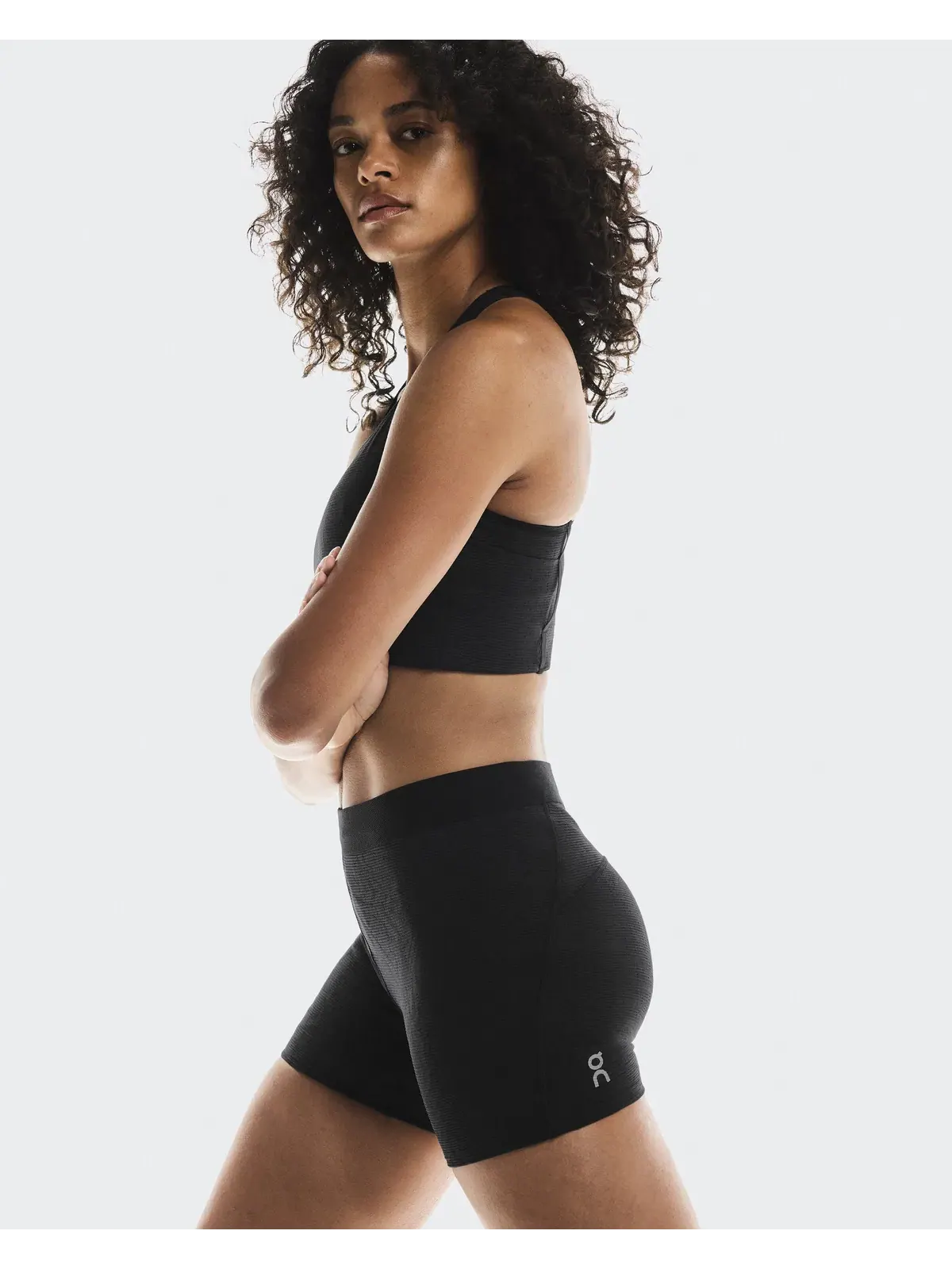Женские беговые шорты-леггинсы с высокой посадкой Pace Tights Short On — 8
