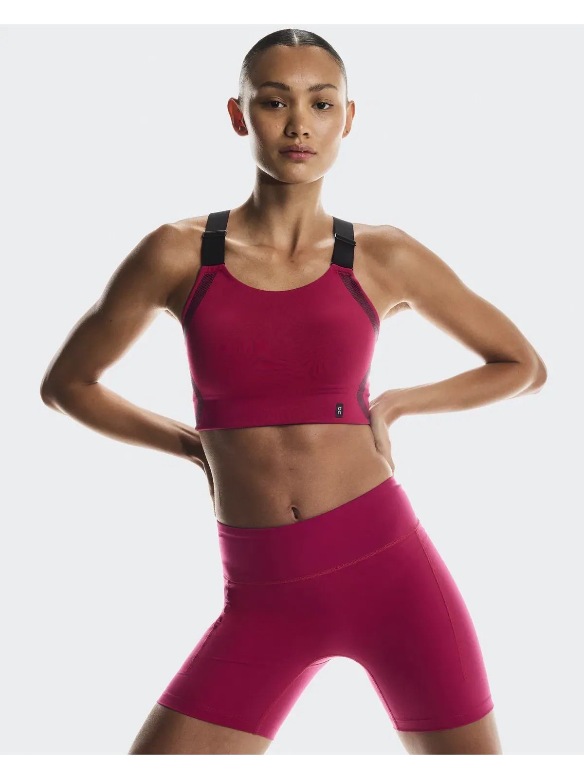 Женские беговые шорты-леггинсы с принтом Performance Tights Short On Grenadine — 4