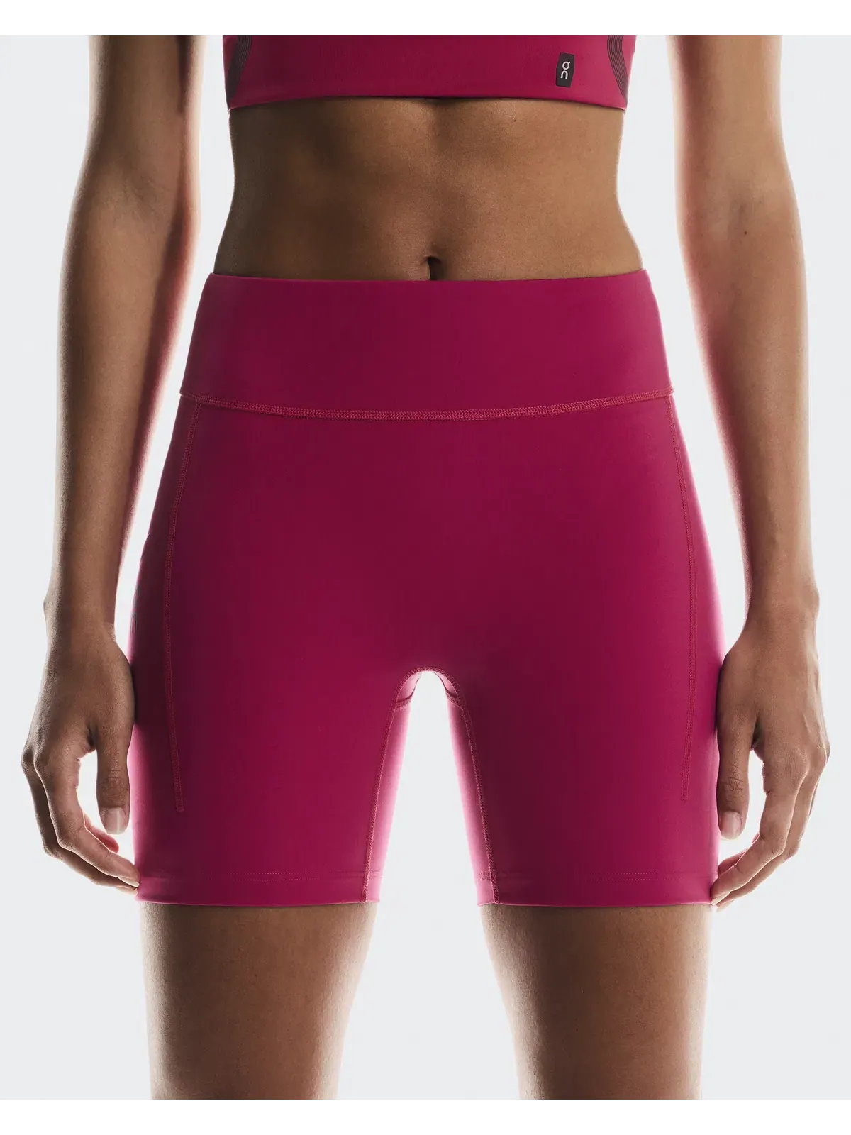 Женские беговые шорты-леггинсы с принтом Performance Tights Short On Grenadine — 6