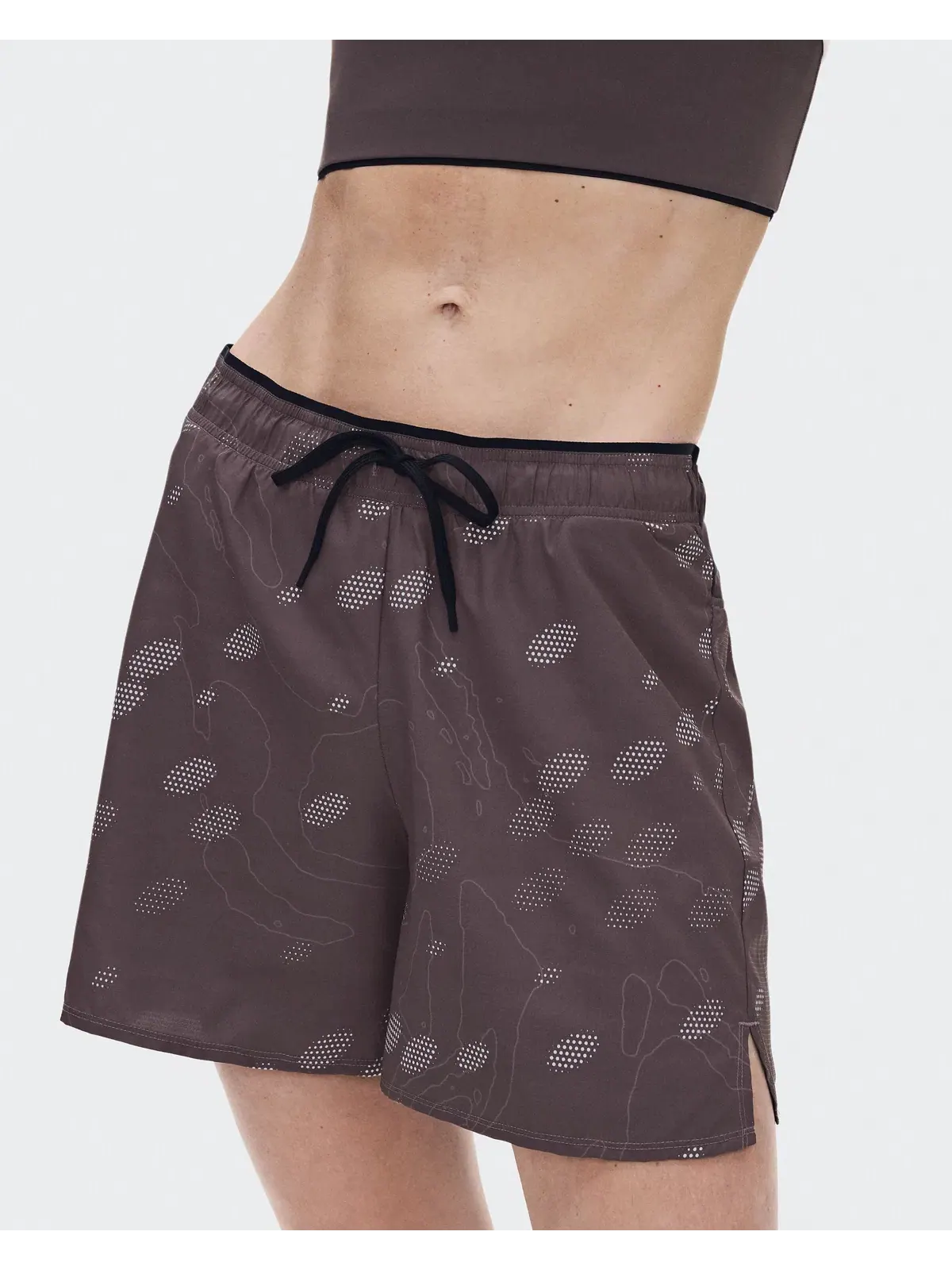 Женские шорты для бега с поясом для хранения On Trail Shorts — 3