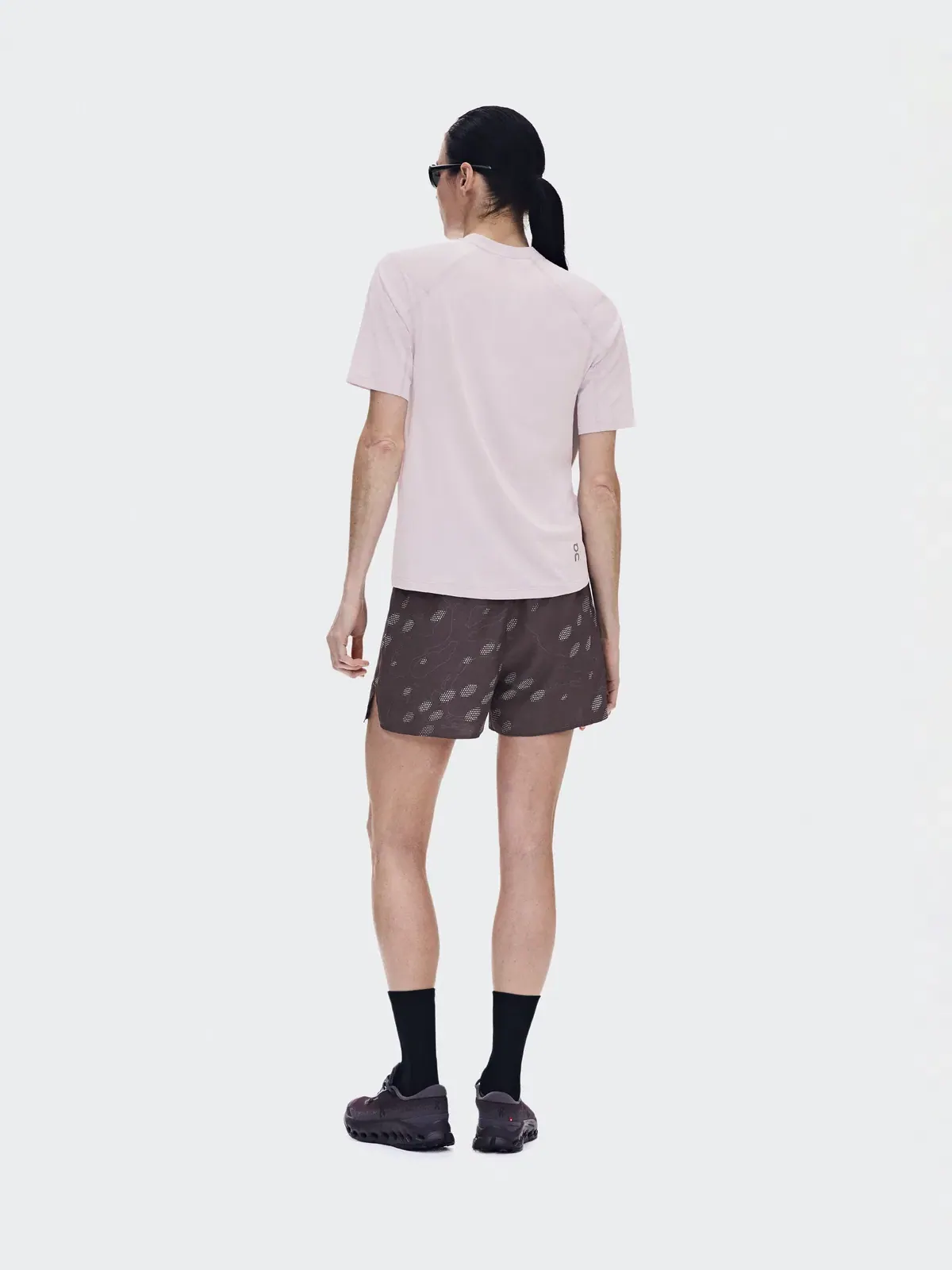 Женские шорты для бега с поясом для хранения On Trail Shorts — 4