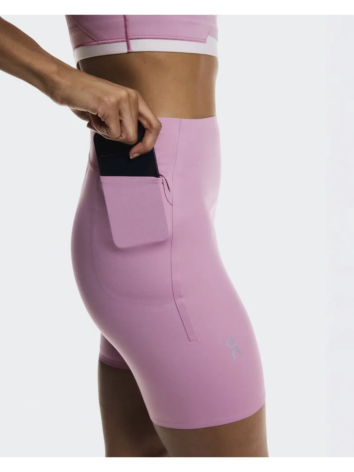 Женские шорты для тренировок с высокой посадкой Train Tights Short On, Sakura — 7