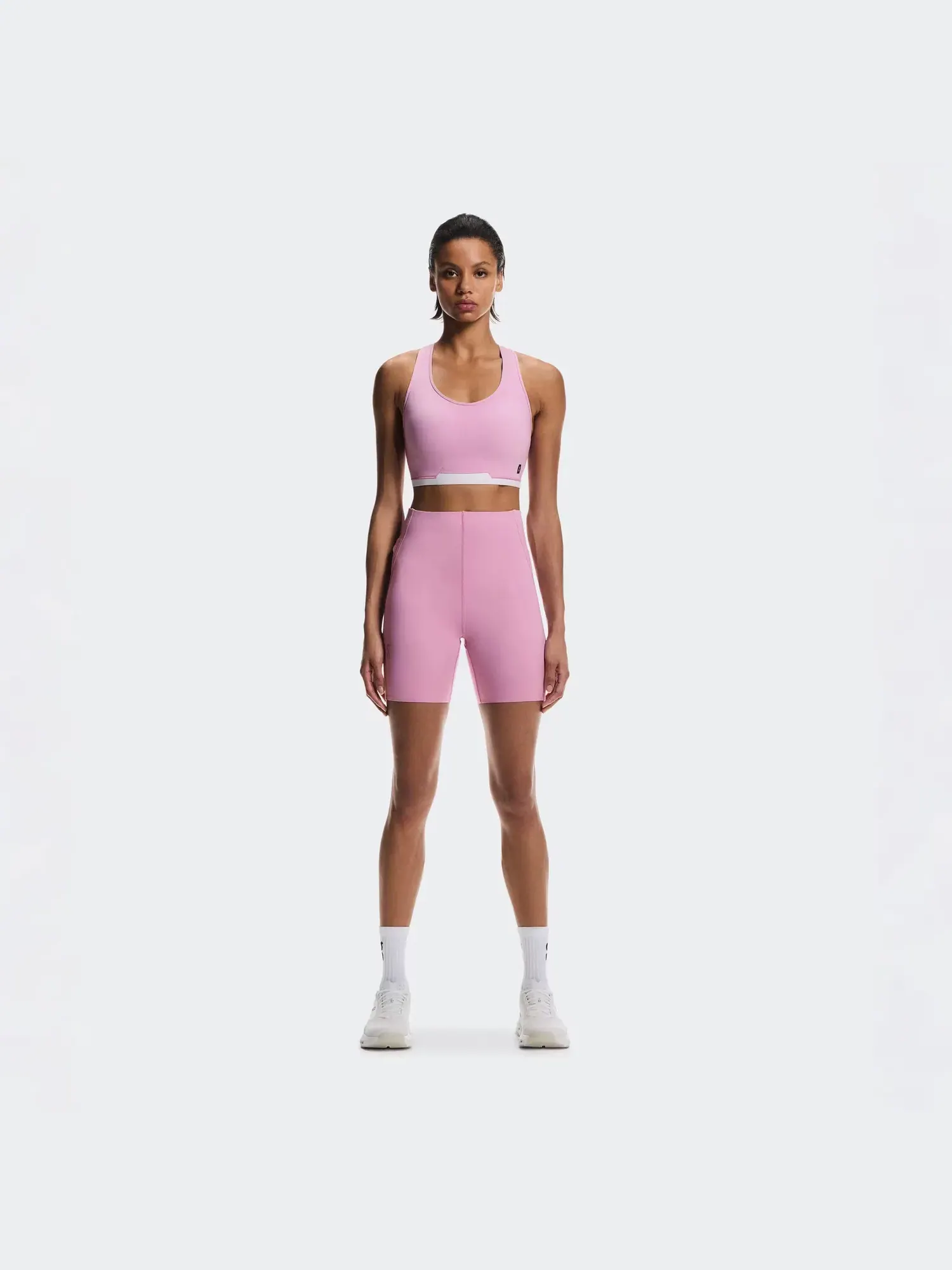 Женские шорты для тренировок с высокой посадкой Train Tights Short On, Sakura — 9