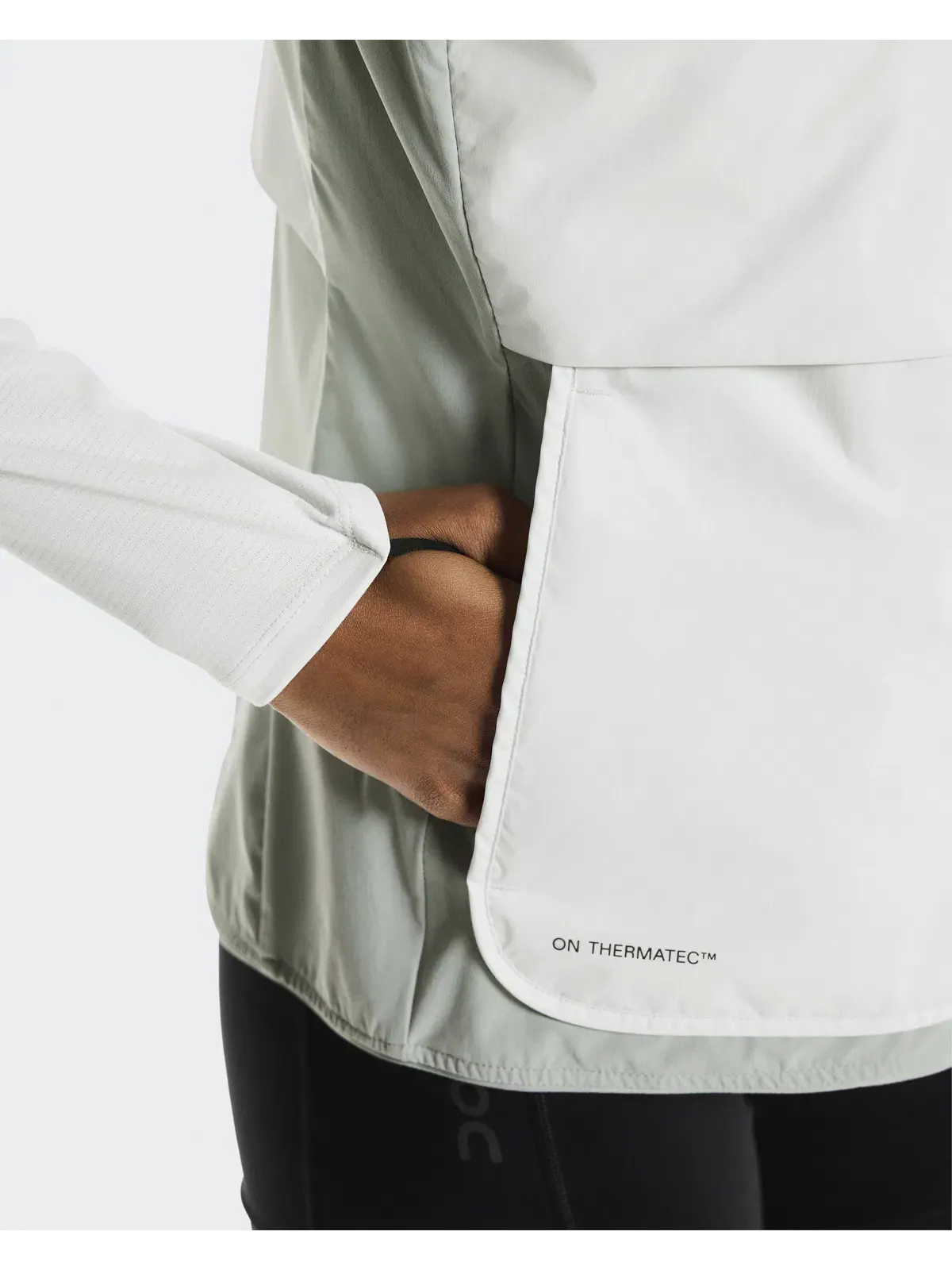 Женский жилет для бега утепляющий On Weather Vest, Iceberg Tin — 9