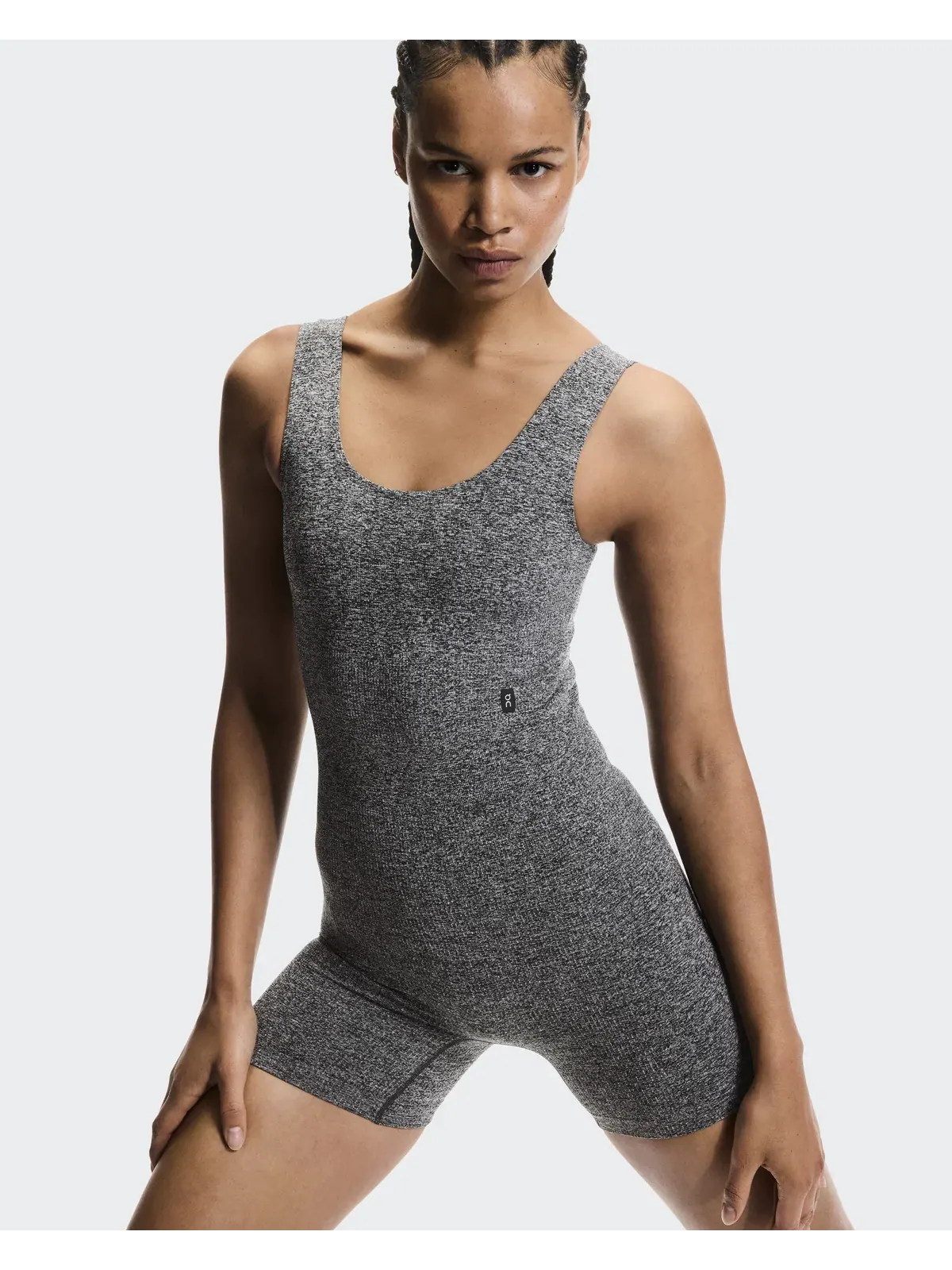 Женский боди-комбинезон бесшовный с 4-way stretch Studio Knit Bodysuit On — 4