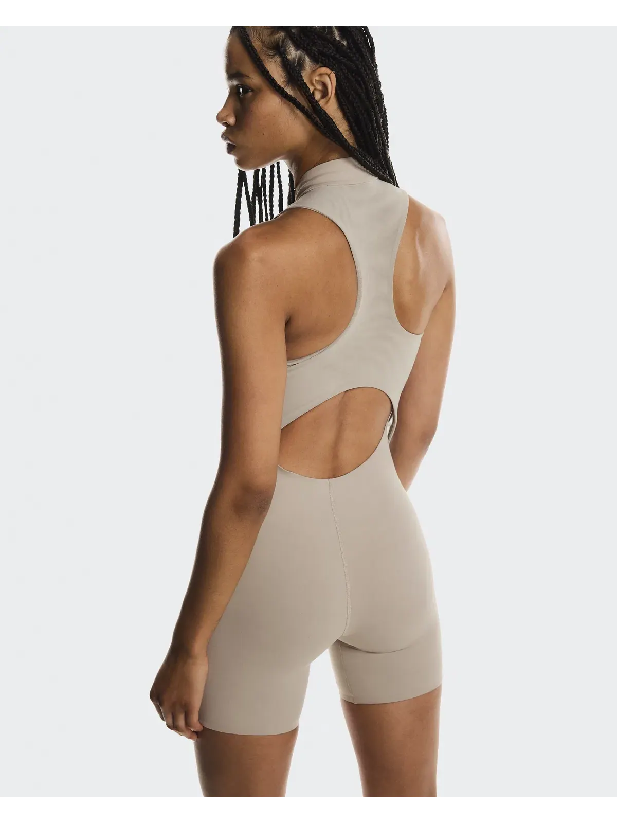 Женское боди для тренировок с сетчатой спинкой Studio Bodysuit On — 6