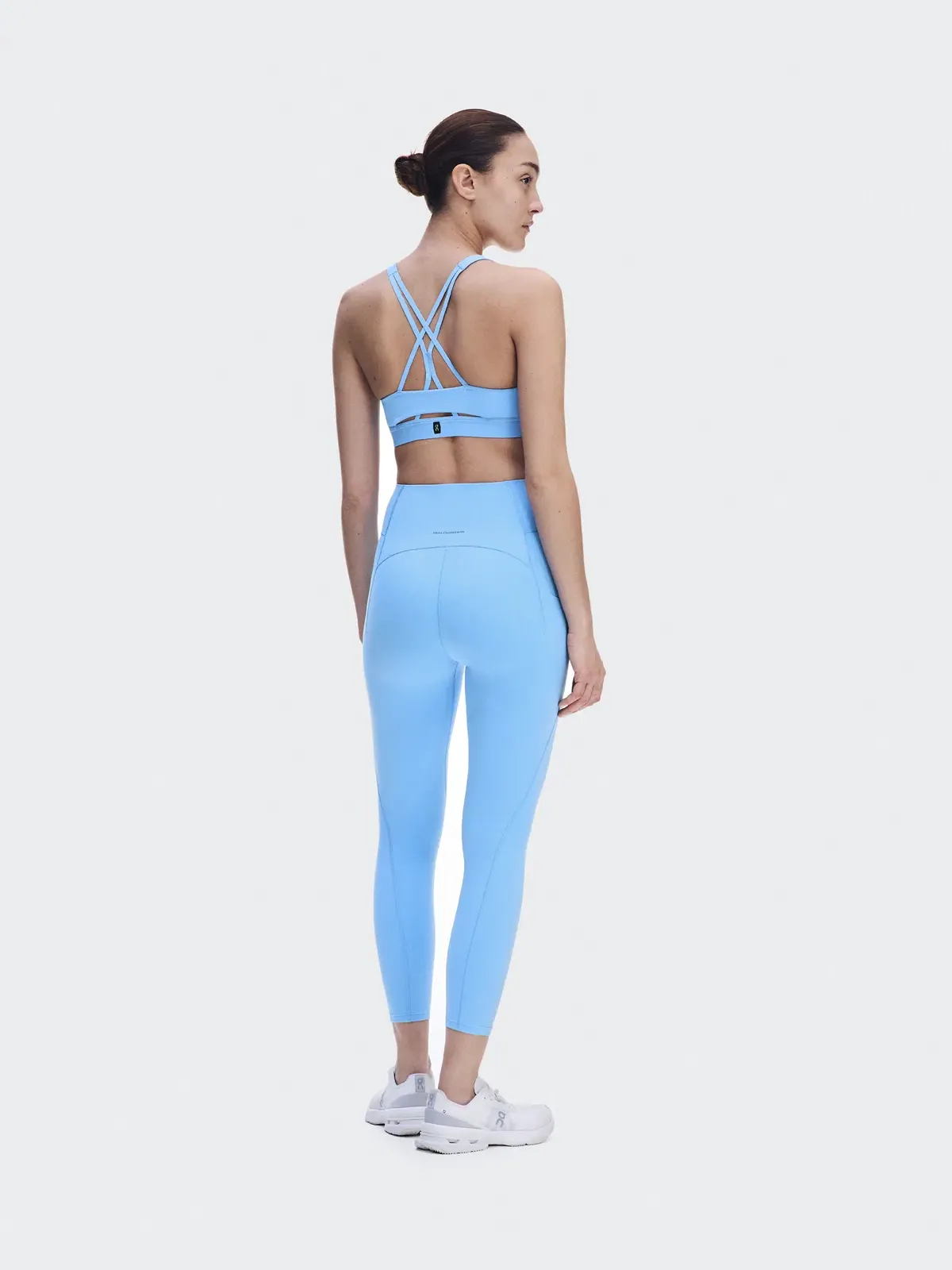 Женские леггинсы 7/8 с высокой посадкой и карманом для телефона Studio Leggings On, Gourami — 4