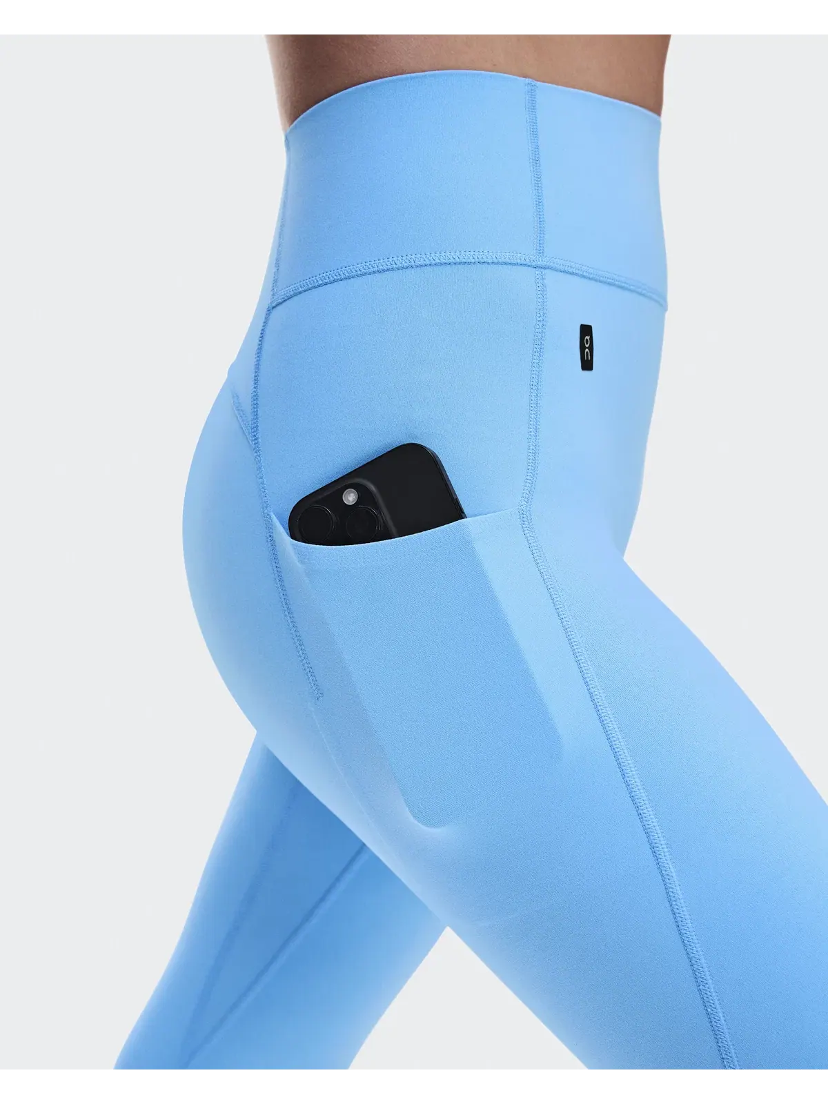 Женские леггинсы 7/8 с высокой посадкой и карманом для телефона Studio Leggings On, Gourami — 8