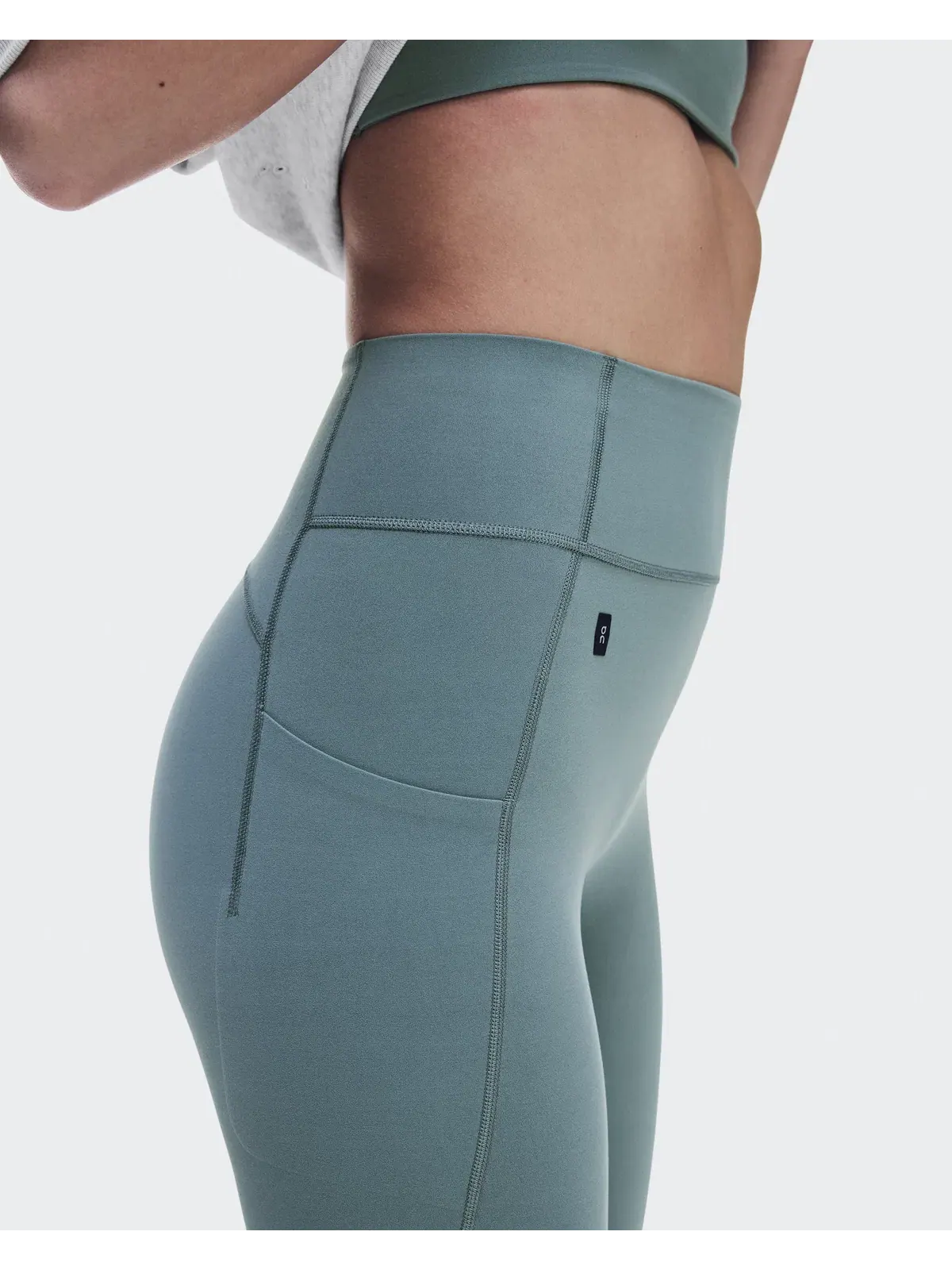 Женские леггинсы с высокой посадкой без передних швов Studio Leggings On — 5