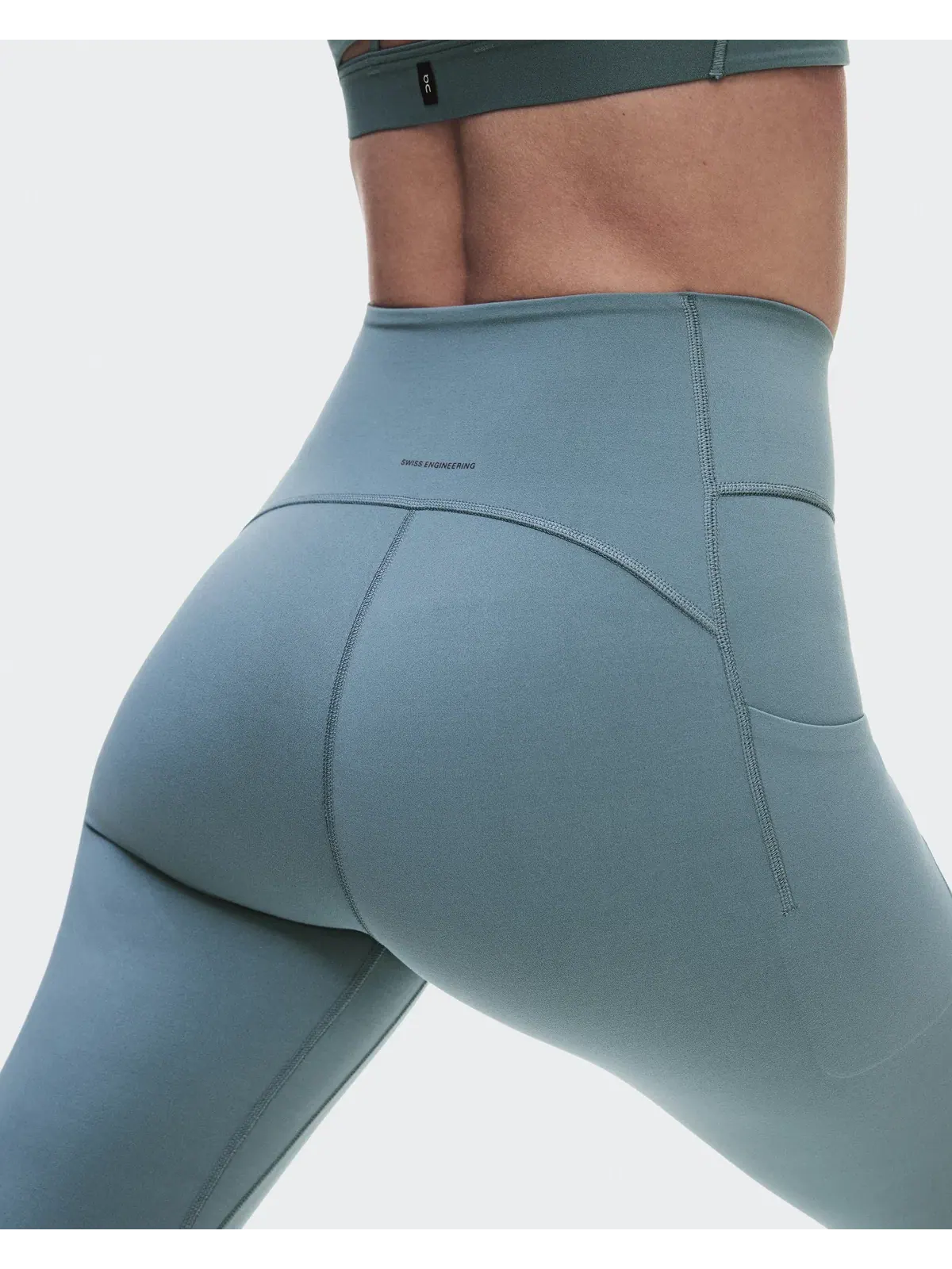 Женские леггинсы с высокой посадкой без передних швов Studio Leggings On — 7
