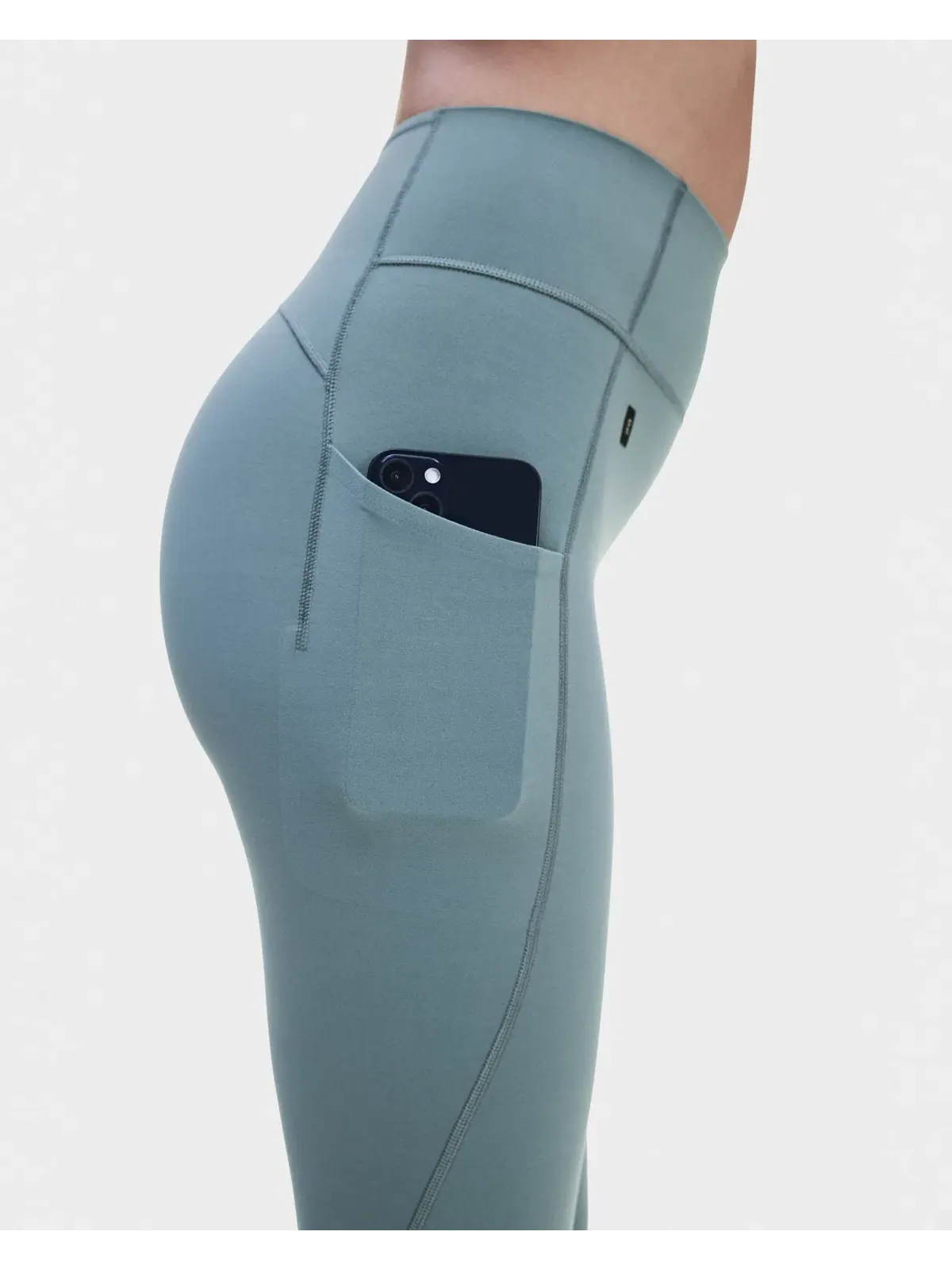 Женские леггинсы с высокой посадкой без передних швов Studio Leggings On — 8