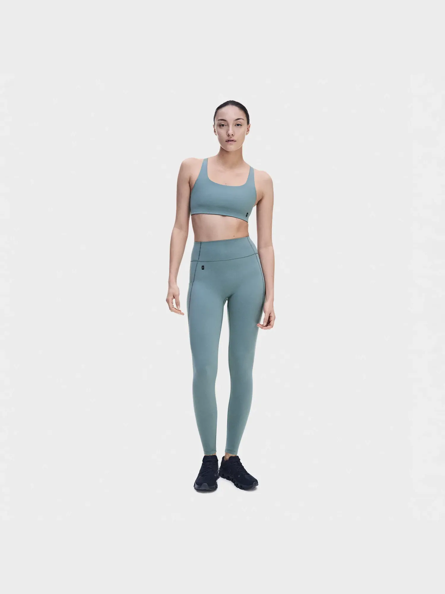 Женские леггинсы с высокой посадкой без передних швов Studio Leggings On — 9