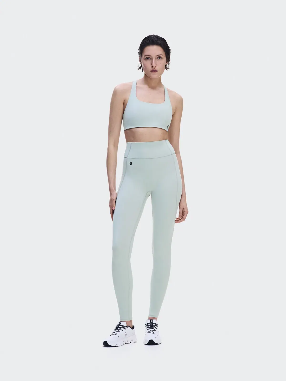 Женские леггинсы с высокой посадкой без передних швов Studio Leggings On — 2