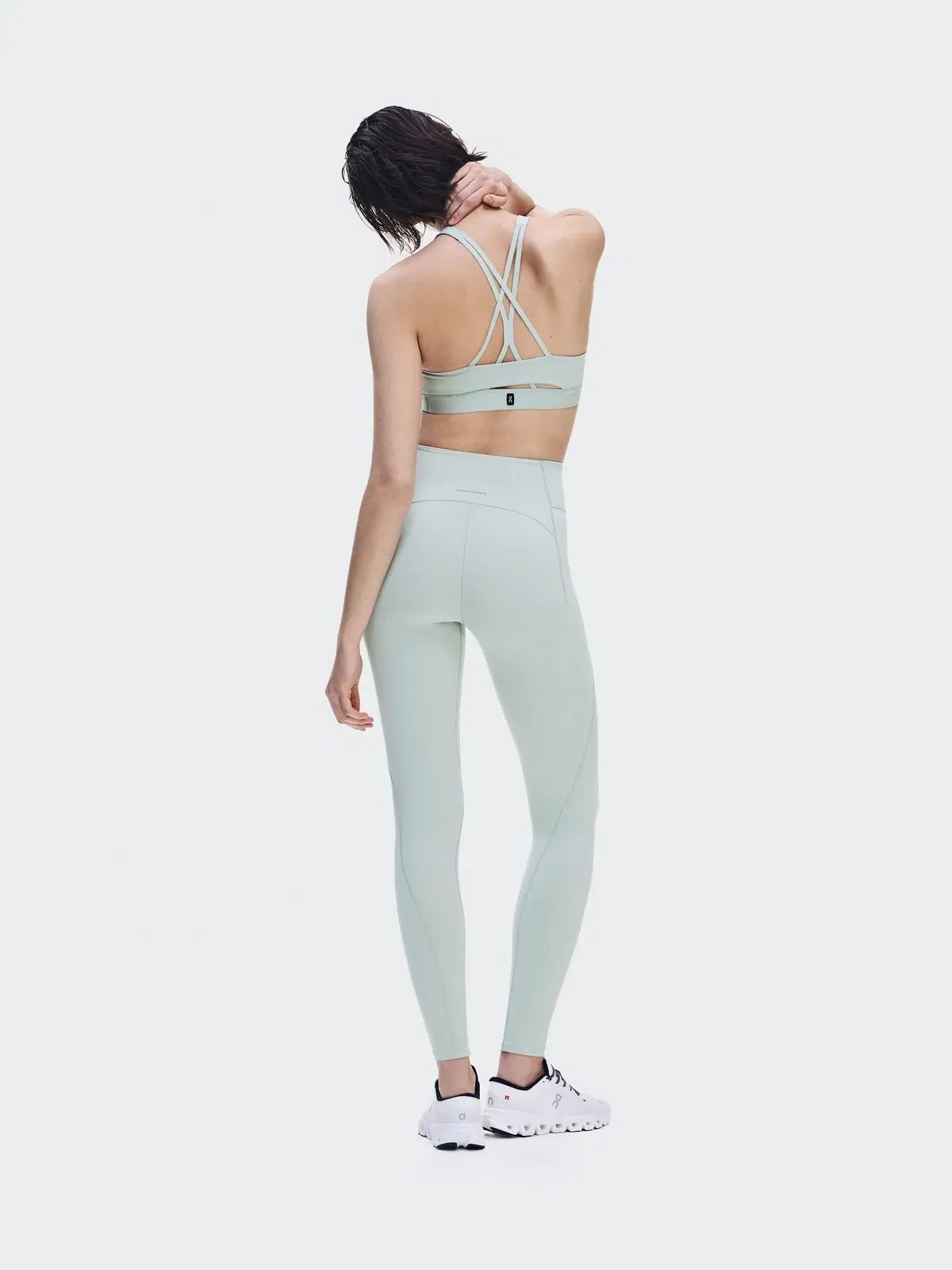 Женские леггинсы с высокой посадкой без передних швов Studio Leggings On — 4