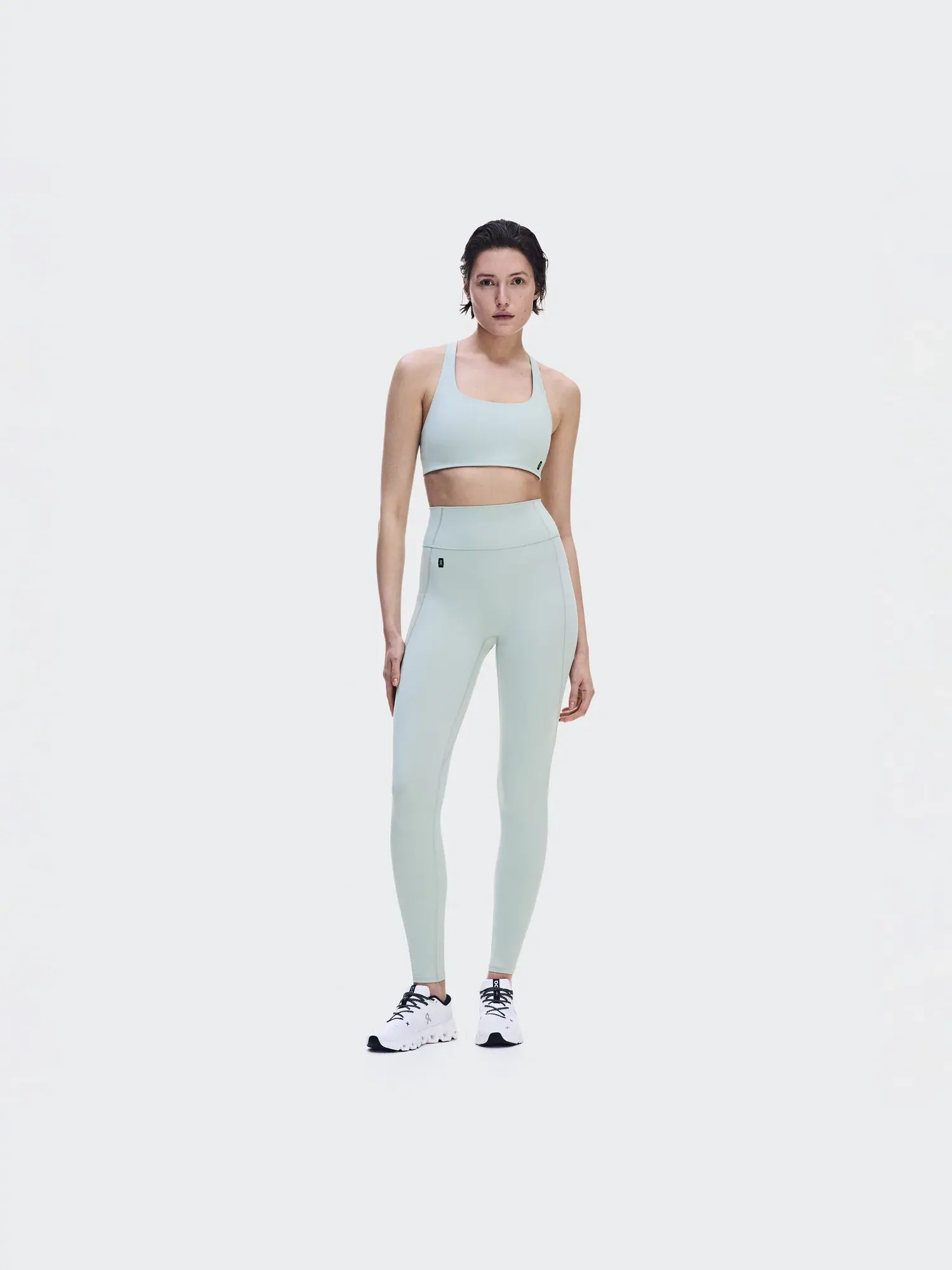Женские леггинсы с высокой посадкой без передних швов Studio Leggings On — 9