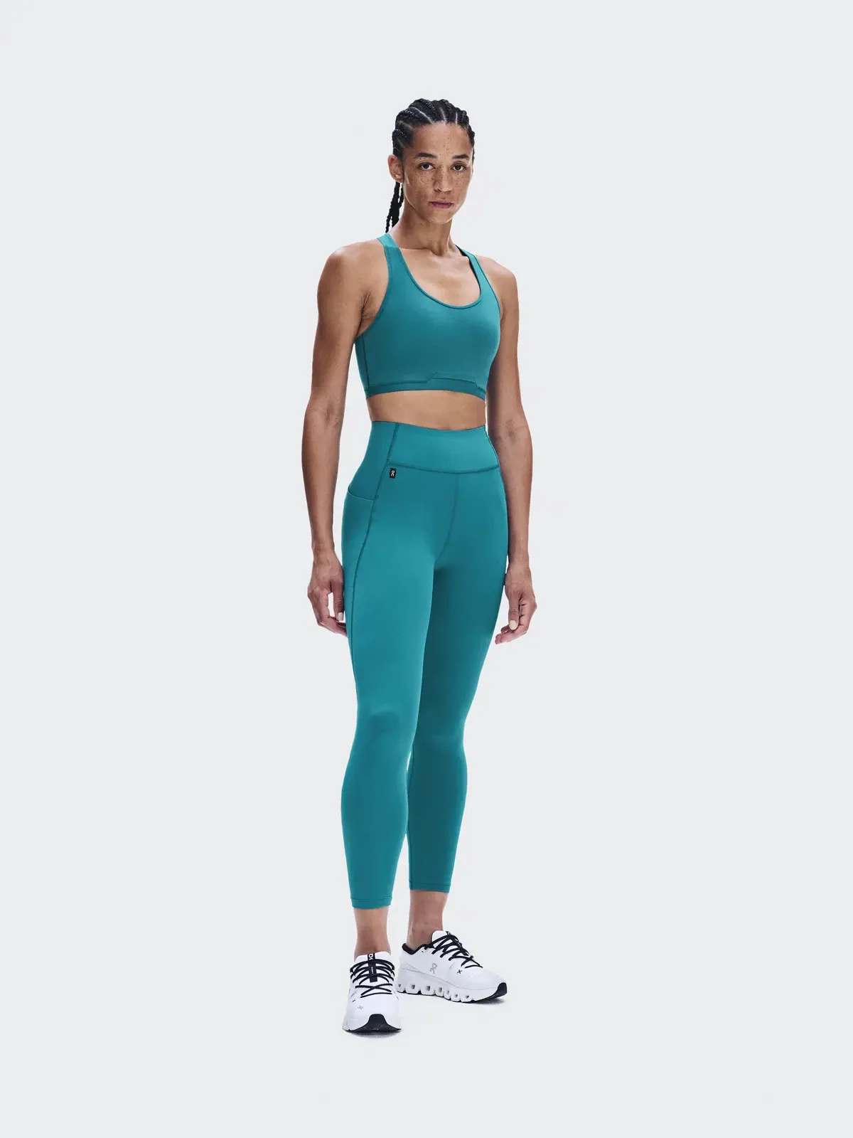 Женские леггинсы для тренировок с высокой посадкой Train Tights 7/8 On — 2
