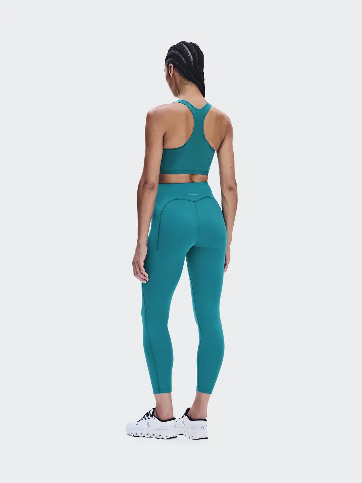 Женские леггинсы для тренировок с высокой посадкой Train Tights 7/8 On — 4