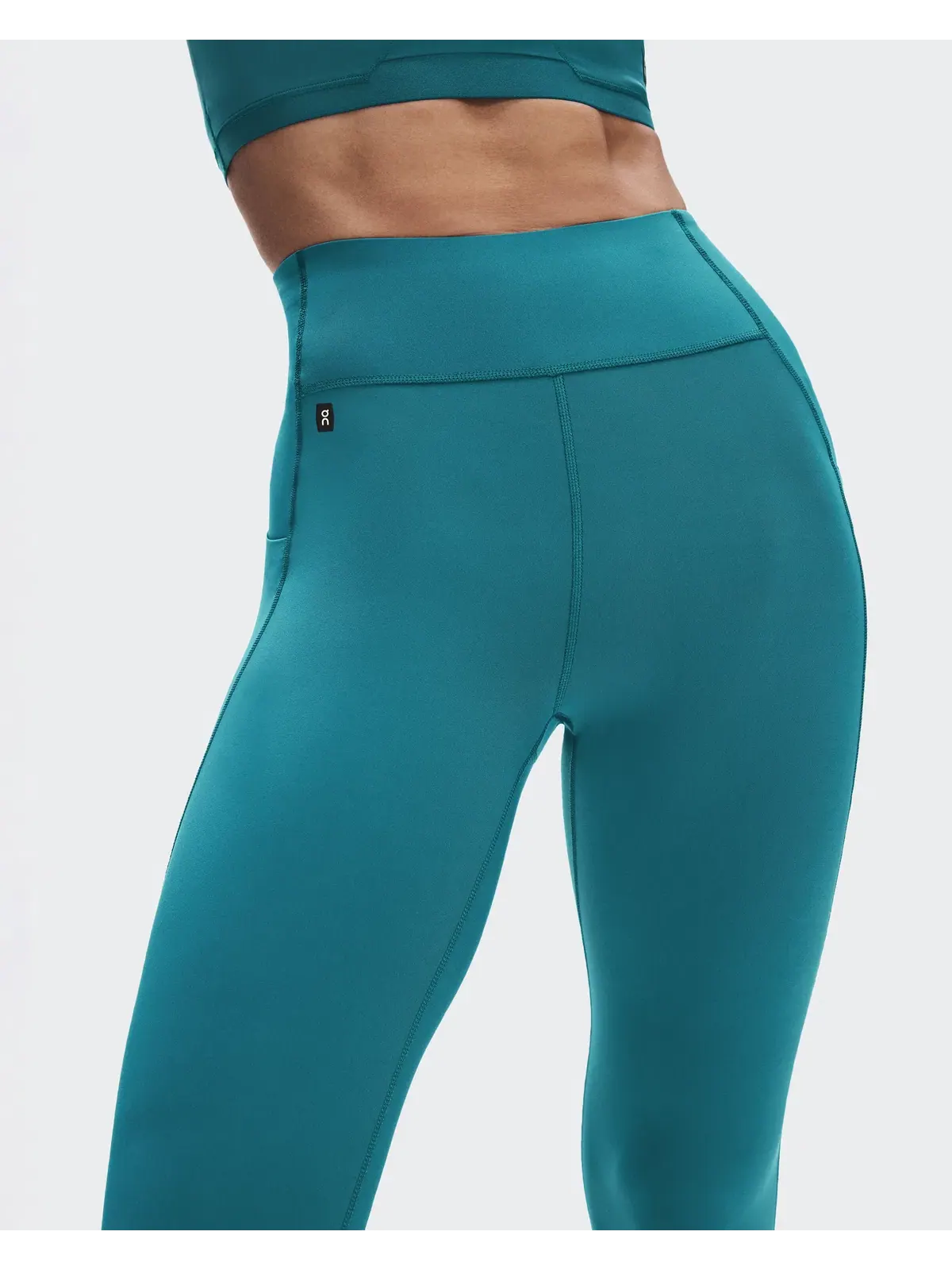Женские леггинсы для тренировок с высокой посадкой Train Tights 7/8 On — 5