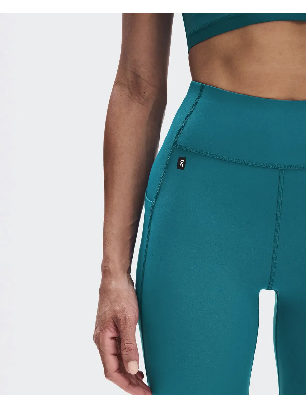 Женские леггинсы для тренировок с высокой посадкой Train Tights 7/8 On — 7