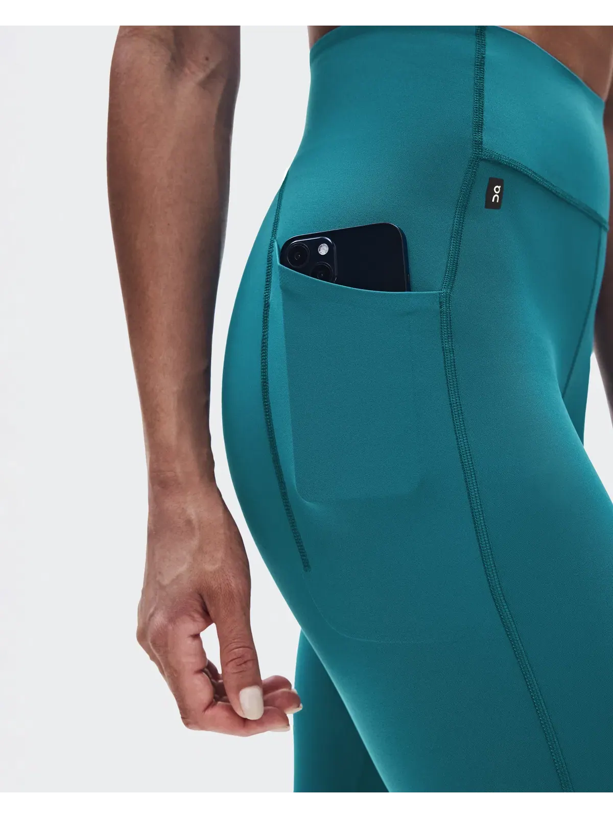 Женские леггинсы для тренировок с высокой посадкой Train Tights 7/8 On — 8