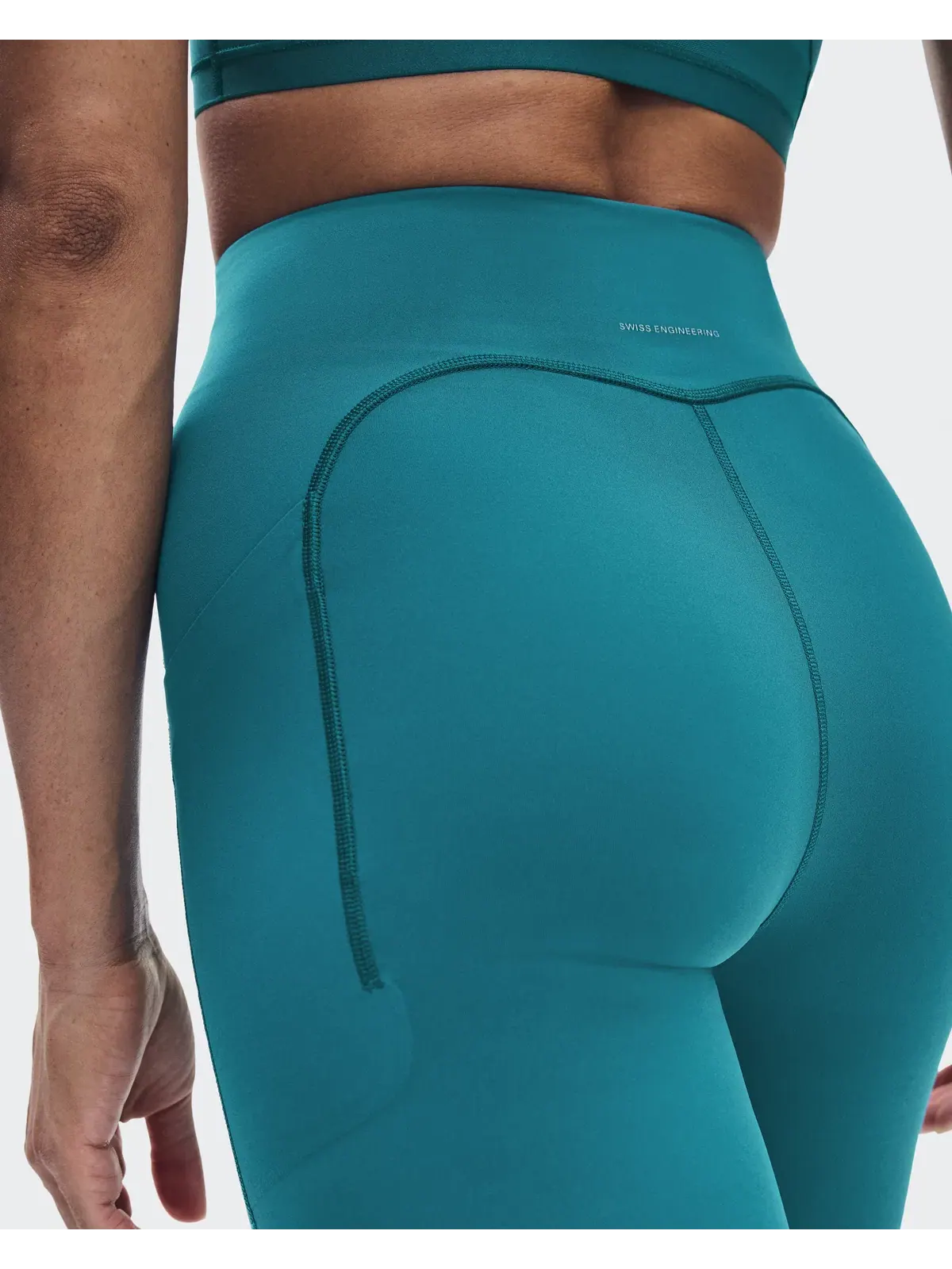 Женские леггинсы для тренировок с высокой посадкой Train Tights 7/8 On — 9