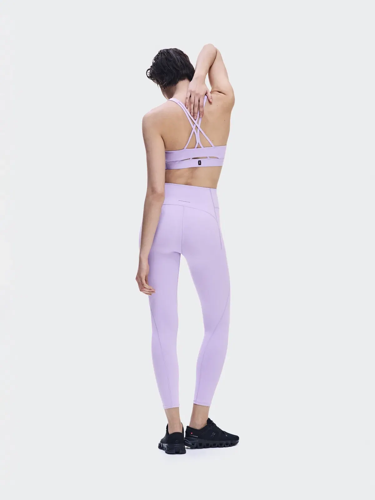 Женские леггинсы 7/8 с высокой посадкой и боковым карманом Studio Leggings On Bloom — 4