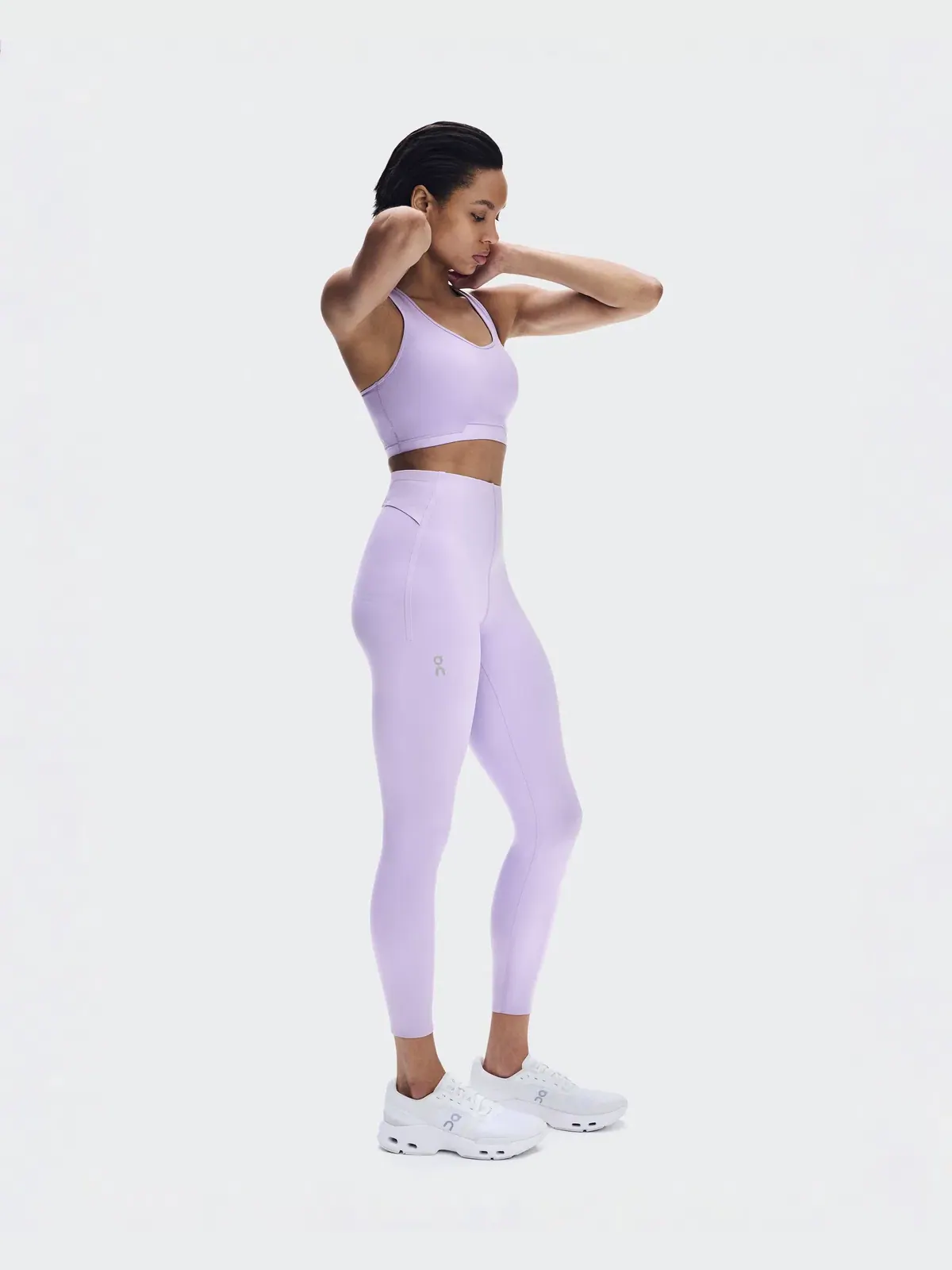 Женские леггинсы 7/8 с карманом Train Tights On, Bloom — 6