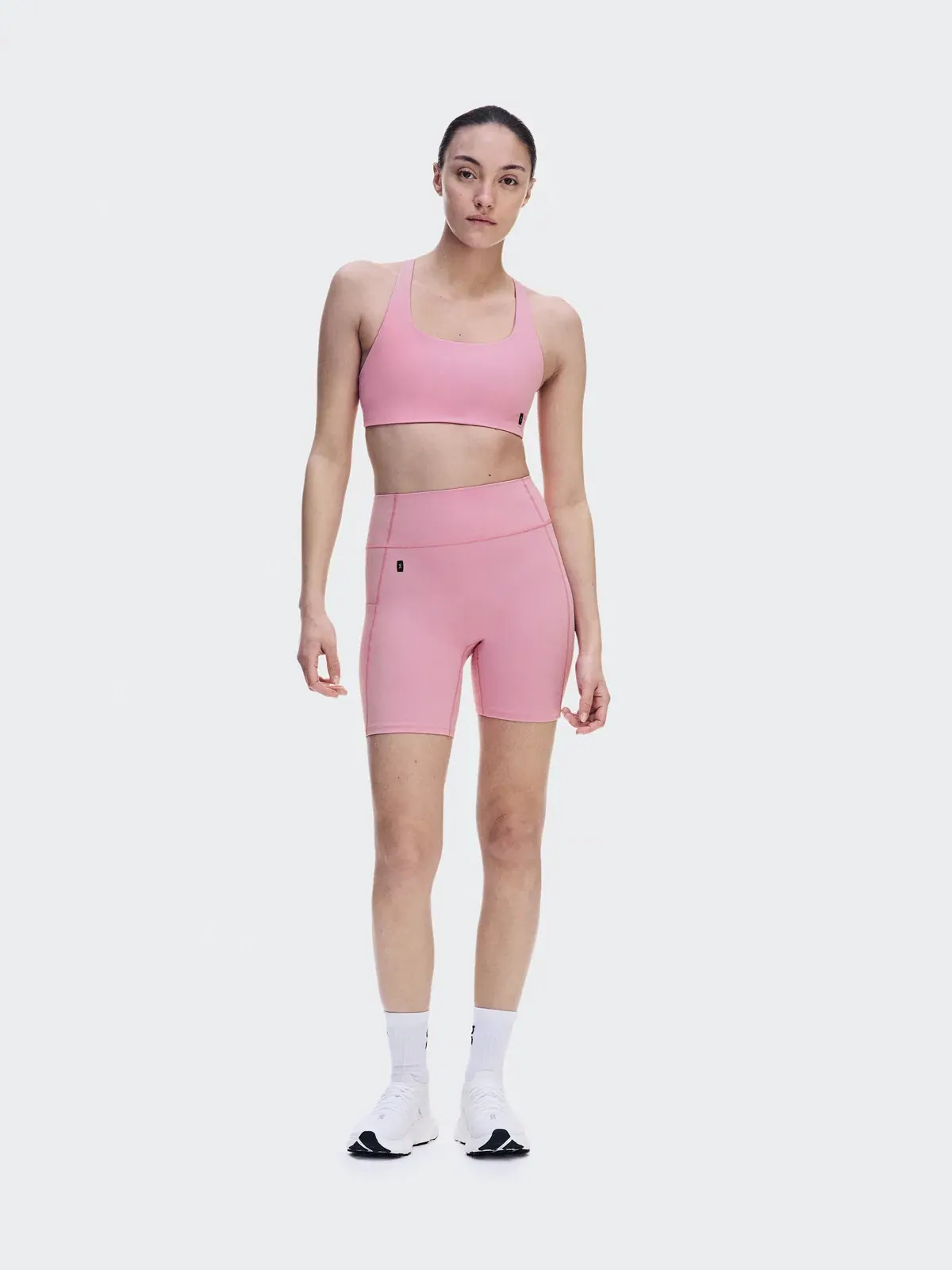 Женские леггинсы-шорты 15 см с высокой посадкой On Studio Leggings Short — 2