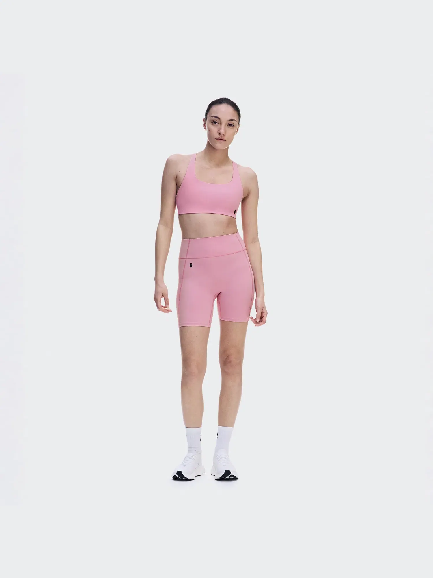 Женские леггинсы-шорты 15 см с высокой посадкой On Studio Leggings Short — 10