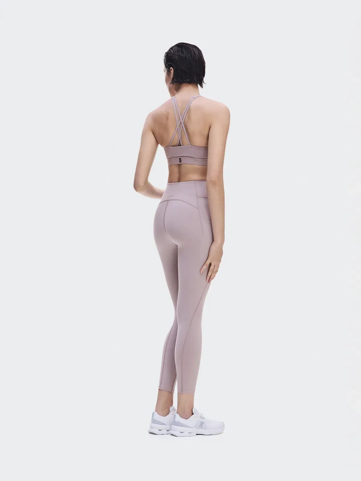 Женские леггинсы 7/8 с высокой посадкой Studio Leggings On, Heron — 4