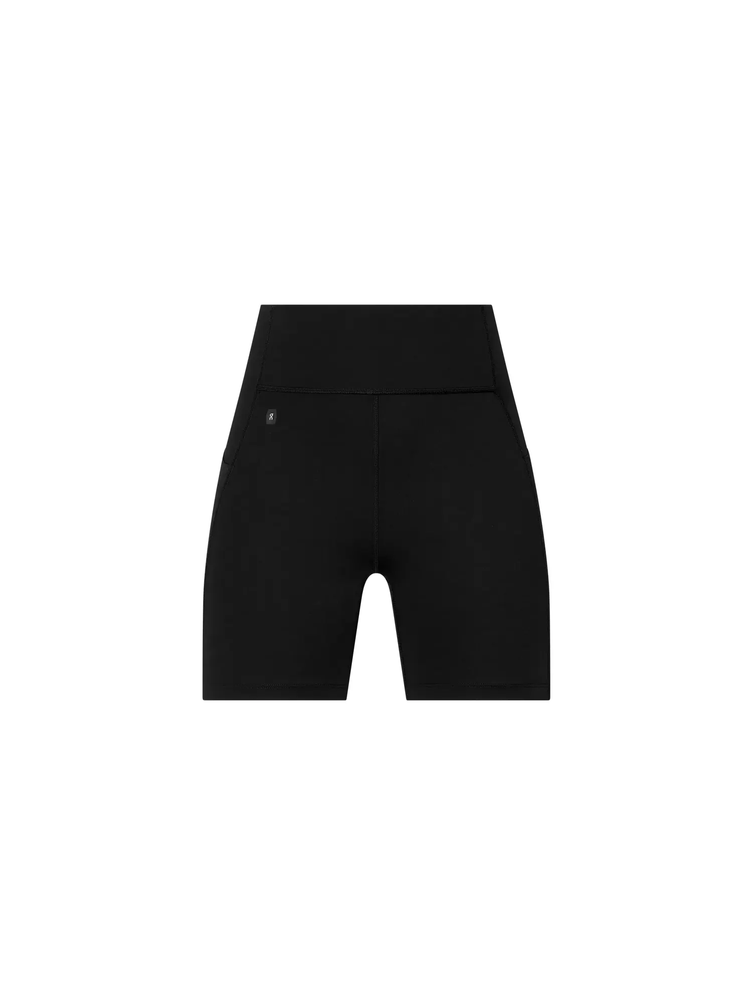 Женские шорты-леггинсы для тренировок с высокой посадкой и карманами Train Tights Short 6" On Black