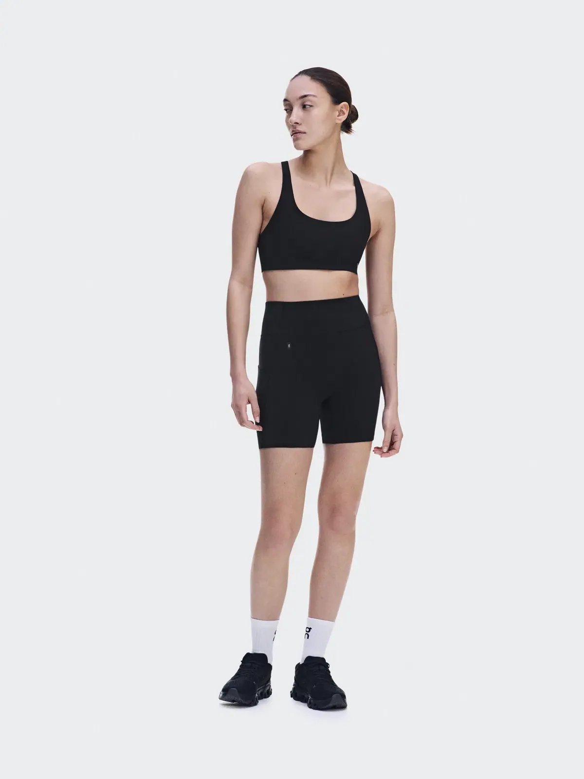 Женские леггинсы-шорты с высокой посадкой Studio Leggings Short 6" On — 2